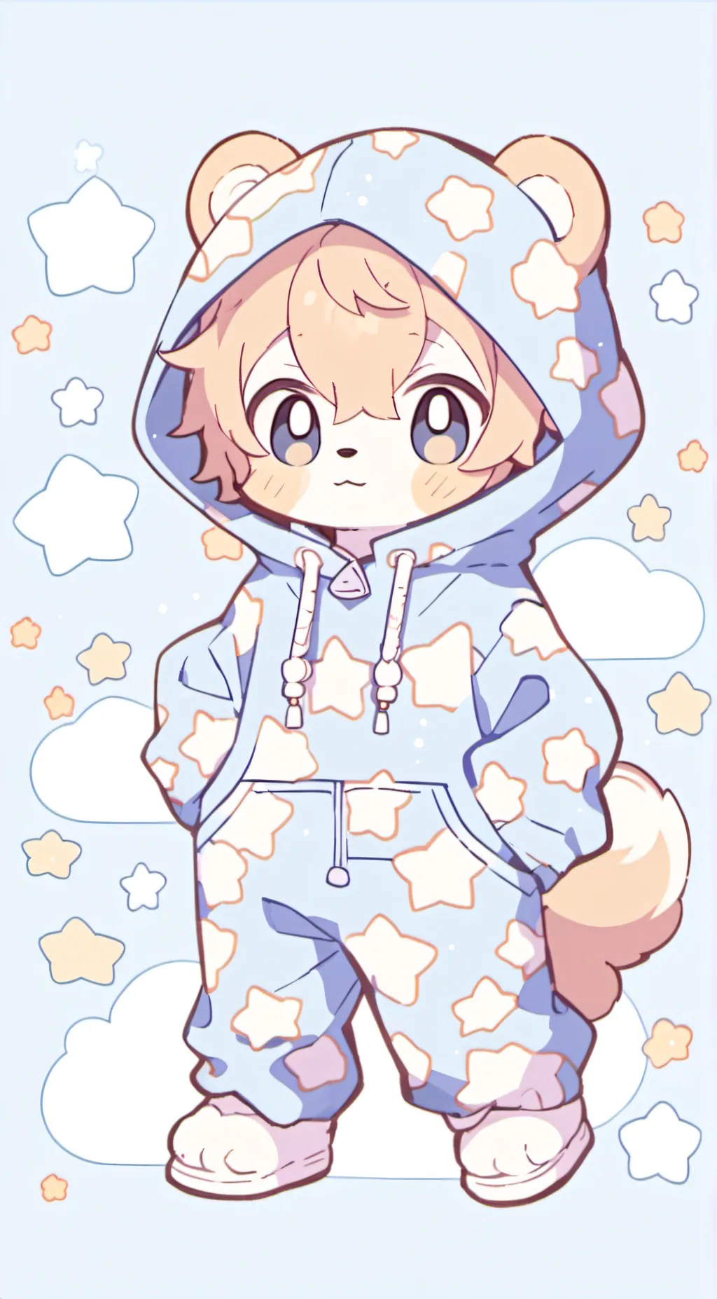 ai character: fren background