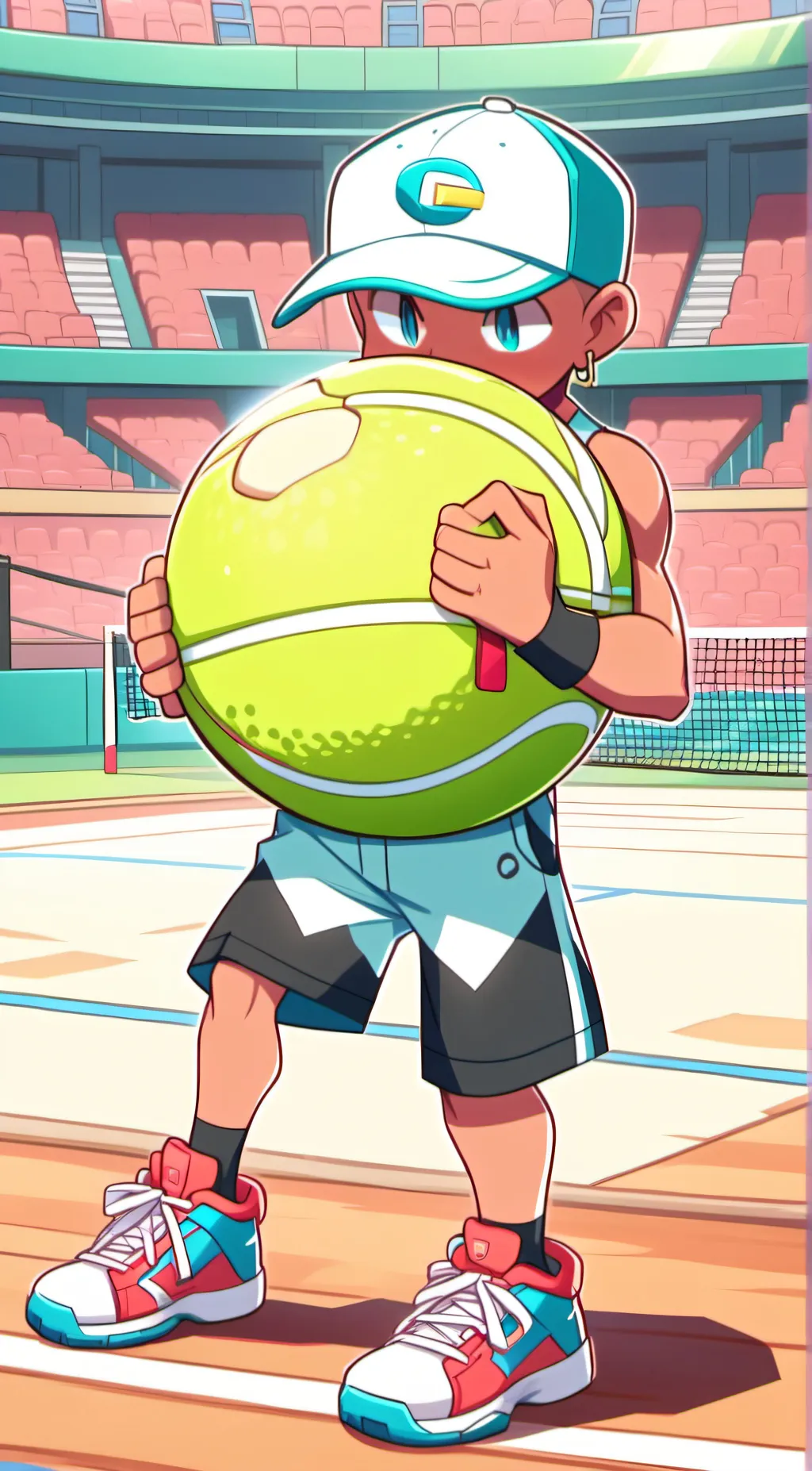 ai character: tb from bfdi background