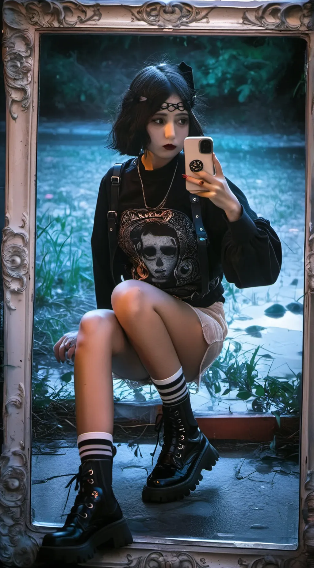 ai character: sandie background