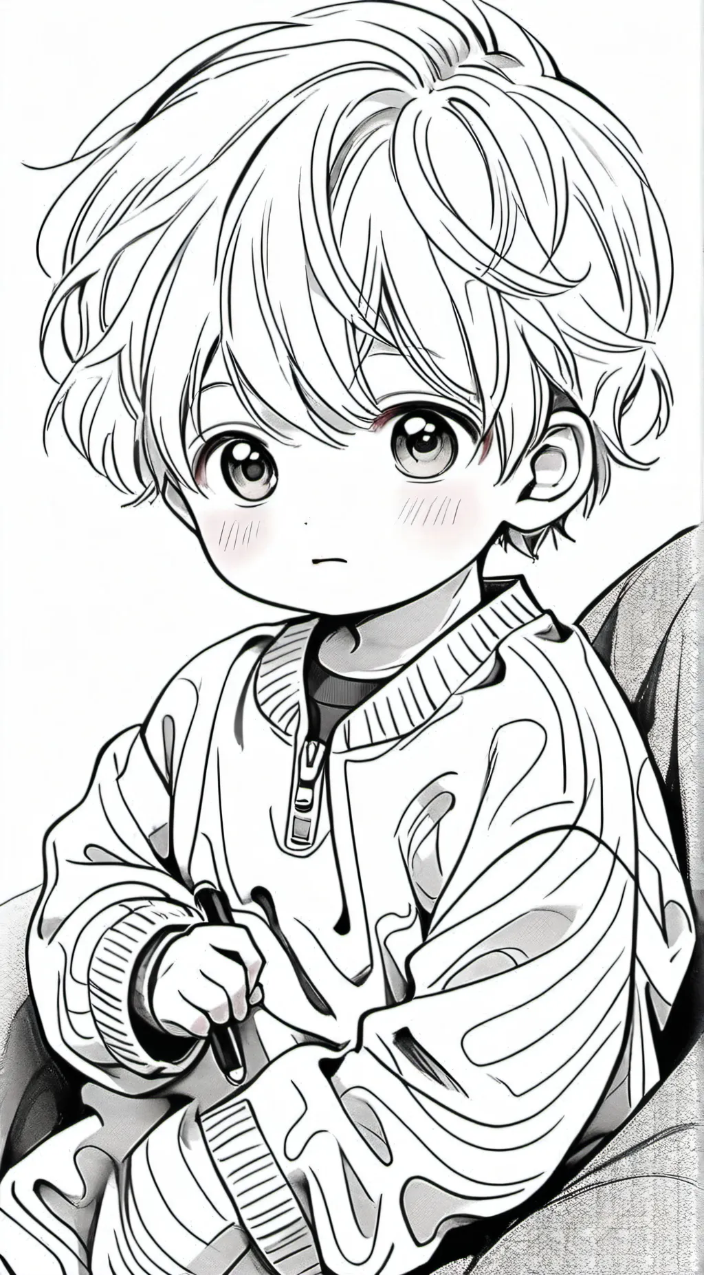 ai character: Baby V2 background