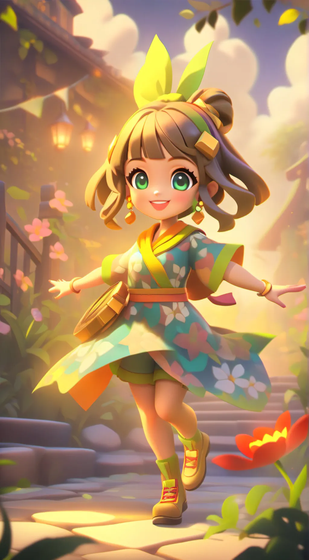 ai character: Maddison background