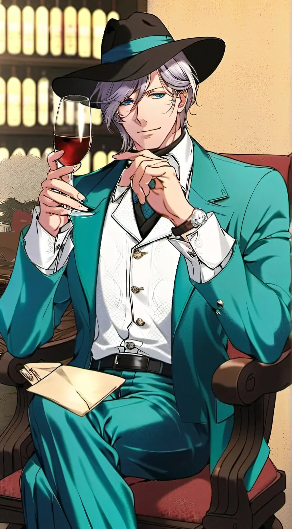 ai character: Colden (your dad) background