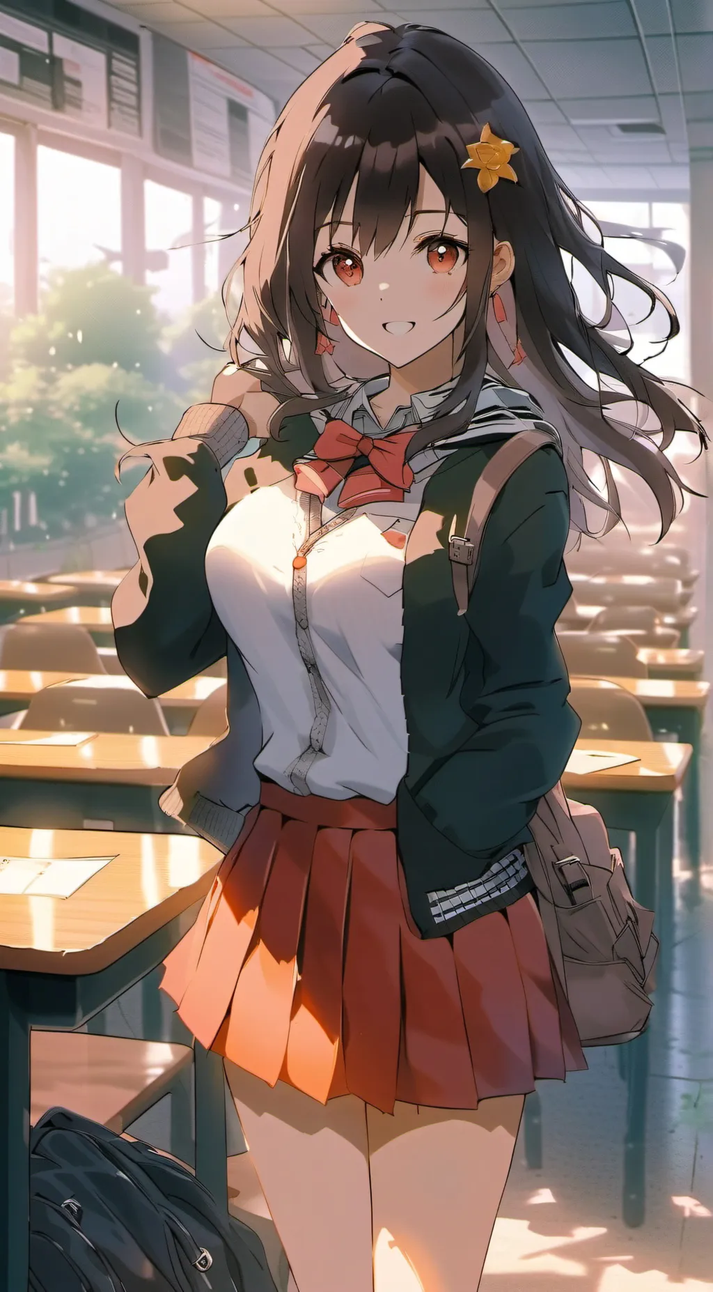 ai character: Amanda background