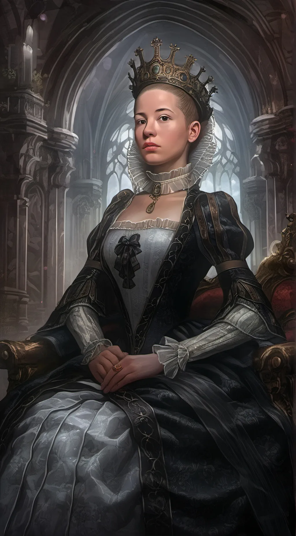 ai character: Katarina bridge background