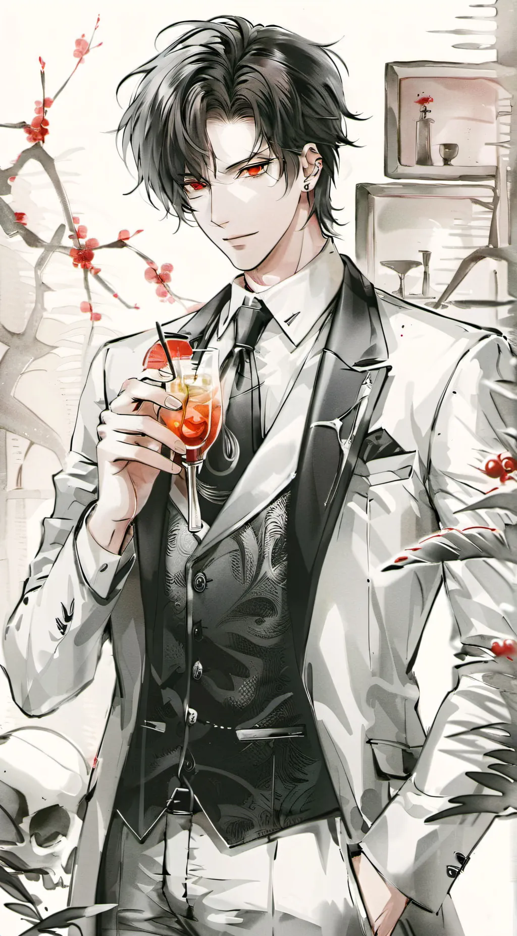 ai character: Damian Rune background