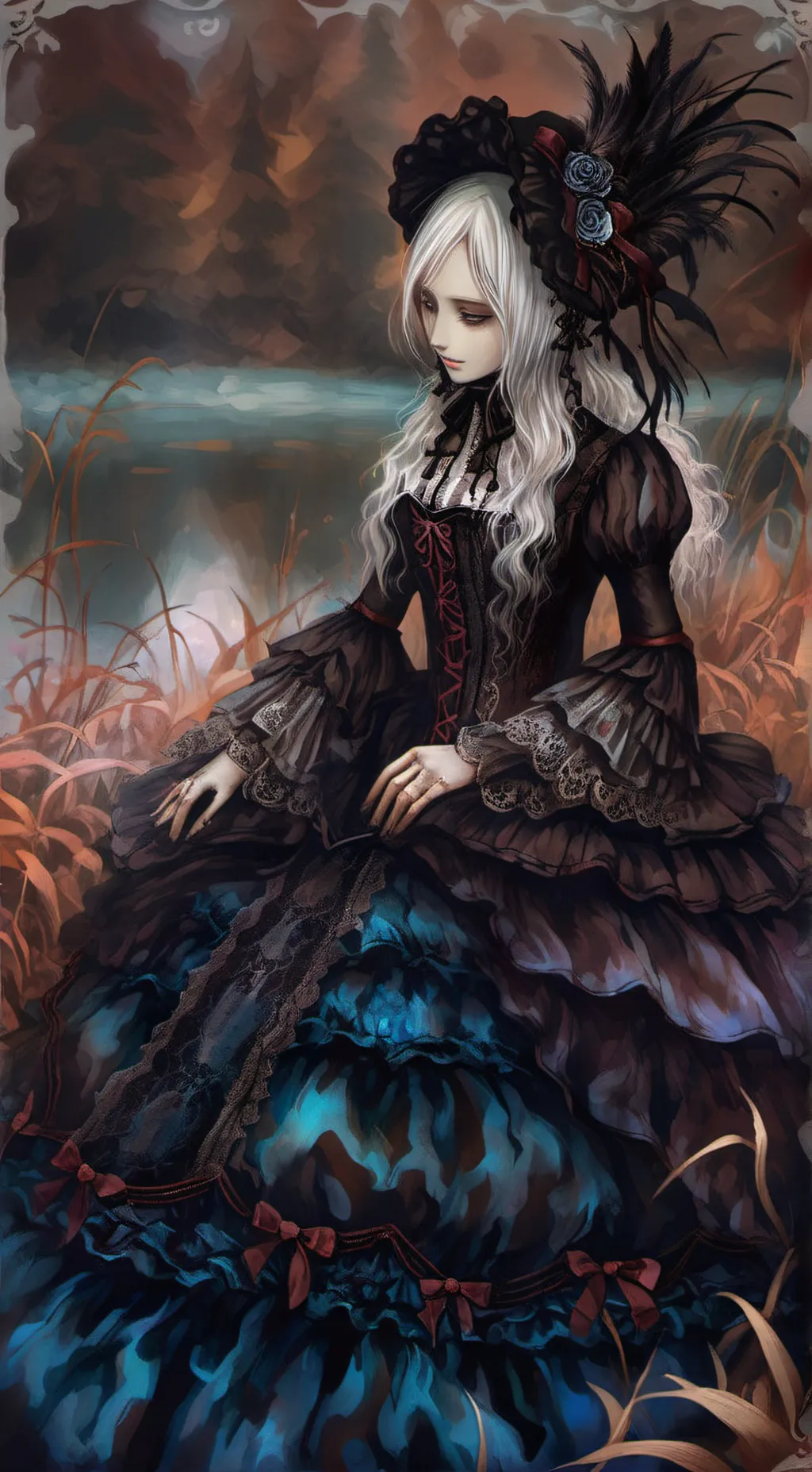 ai character: Acantha the doll background