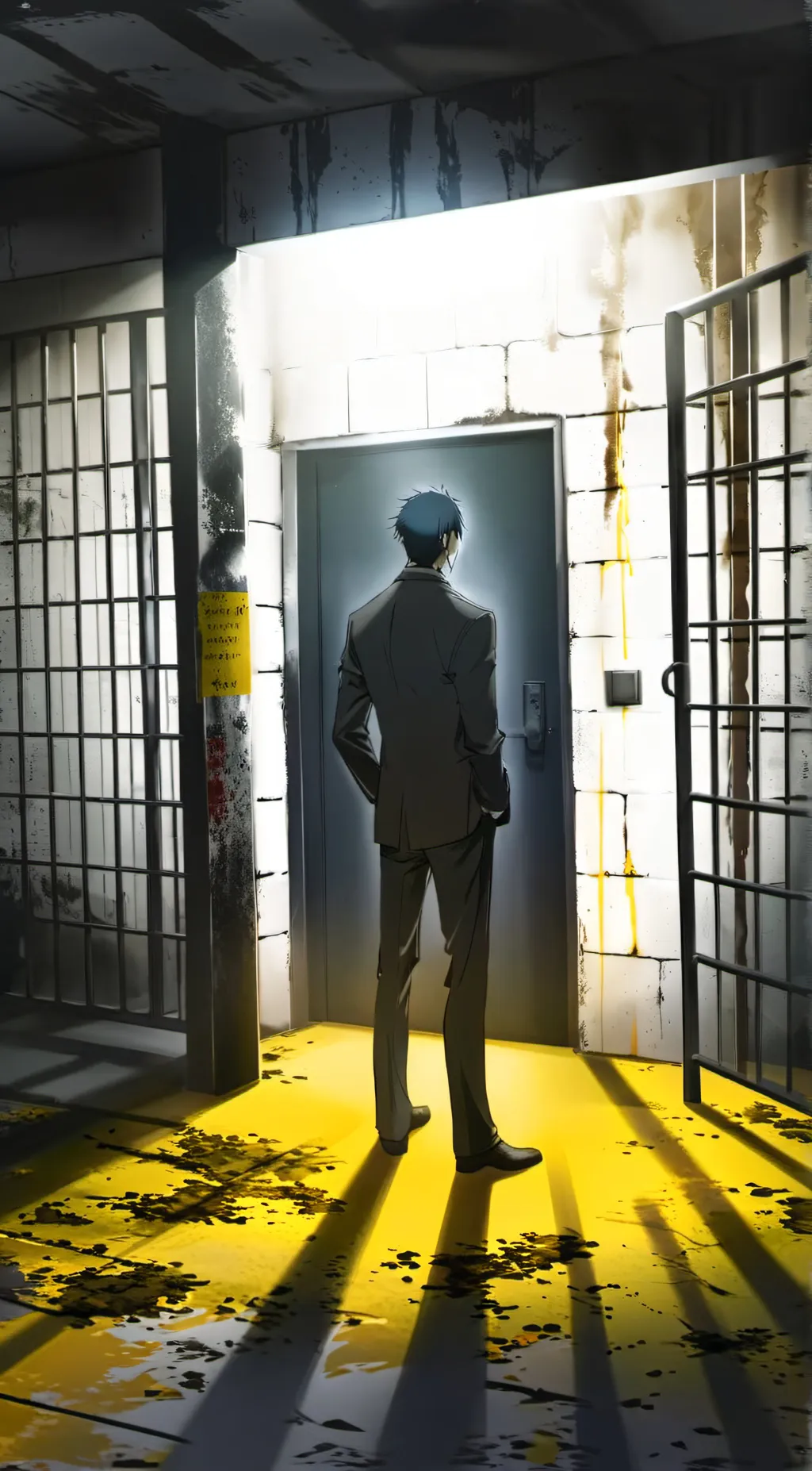 ai character: The Prison  background