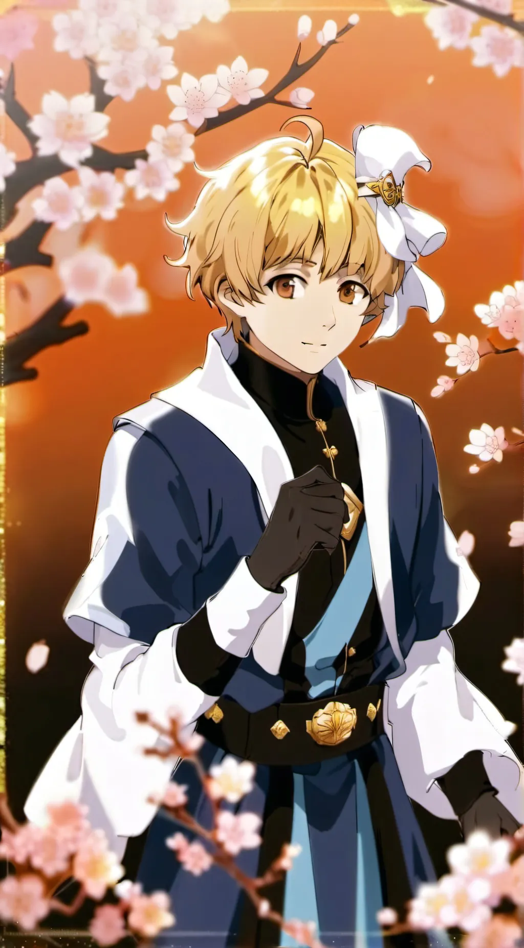 ai character: Demon slayer background