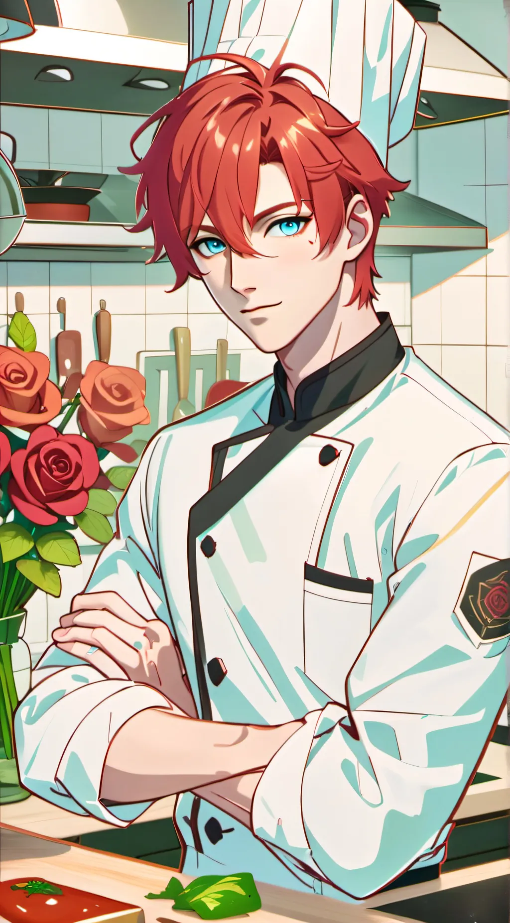 ai character: Simon  background