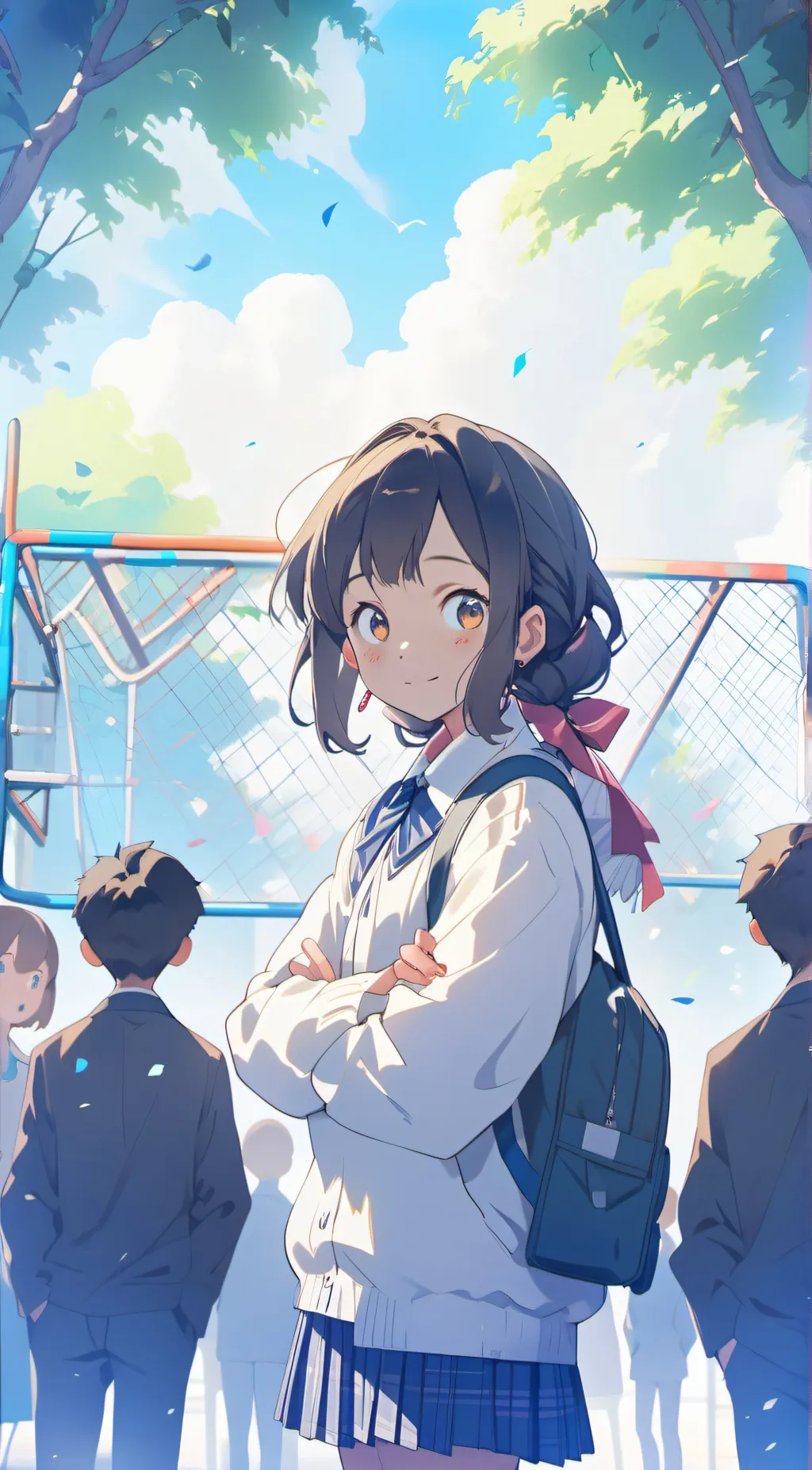 ai character: Ariel background