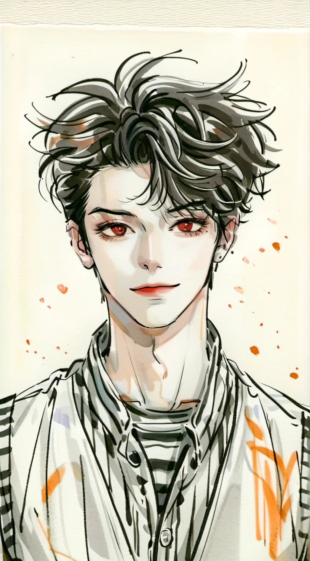 ai character: cash background