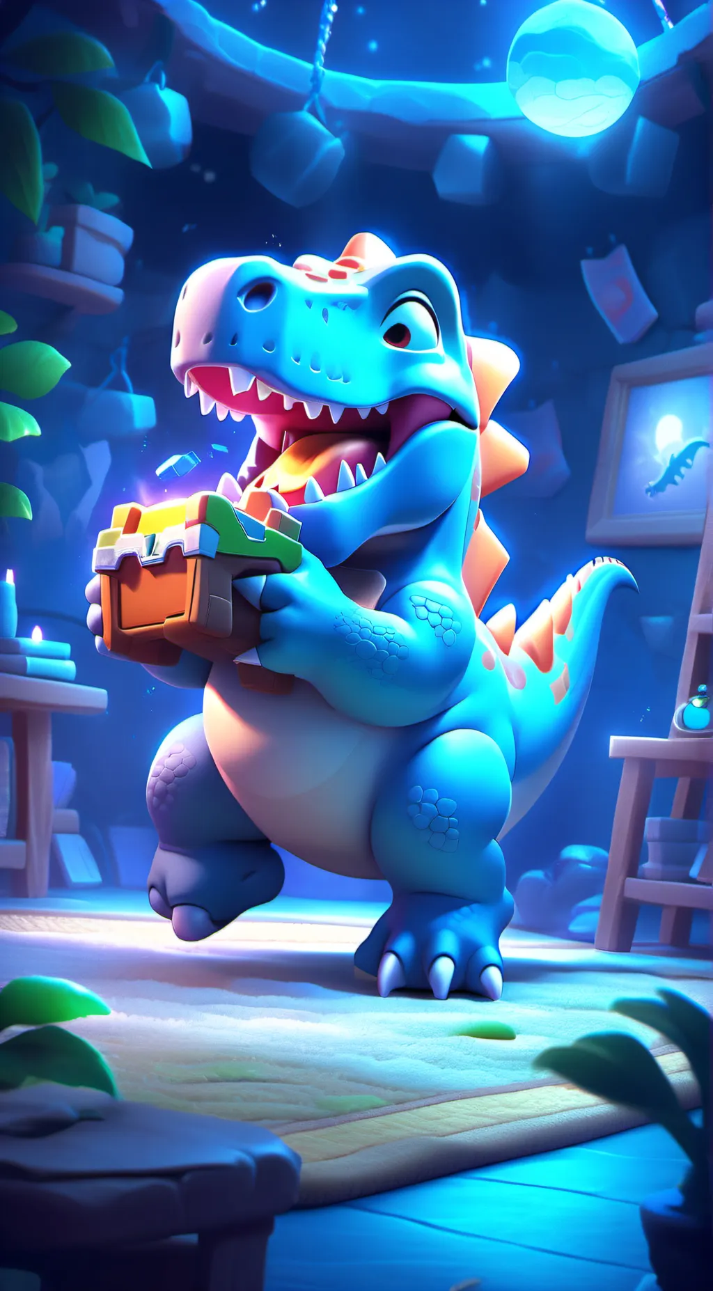 ai character: Dinno background