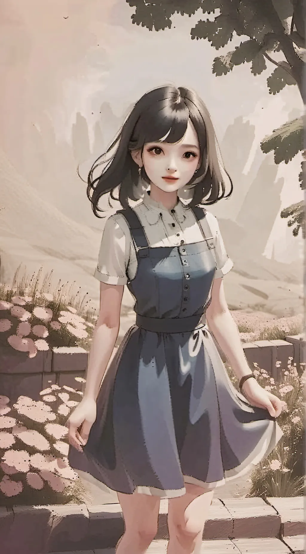 ai character: zoey background