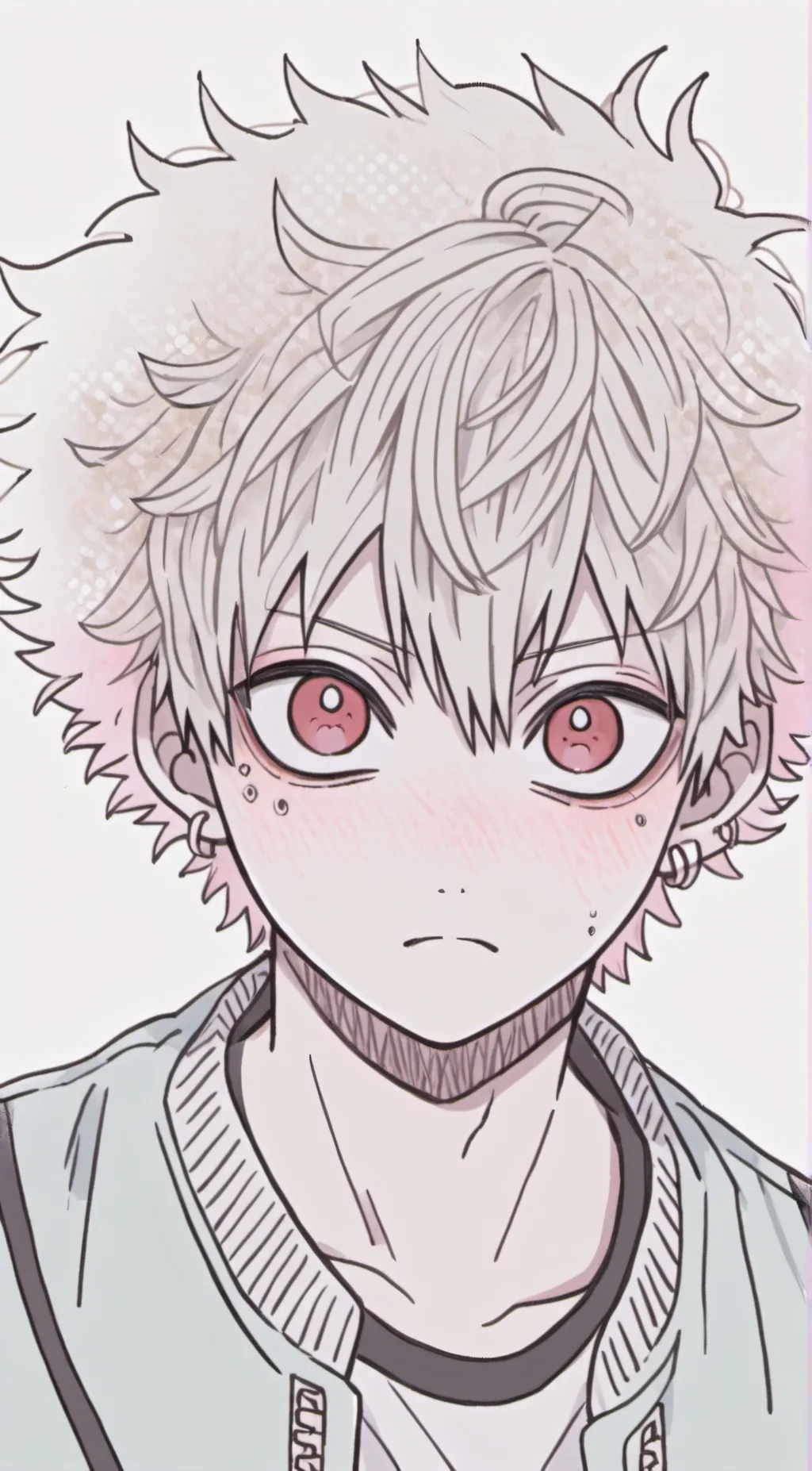ai character: bakugou yandere background