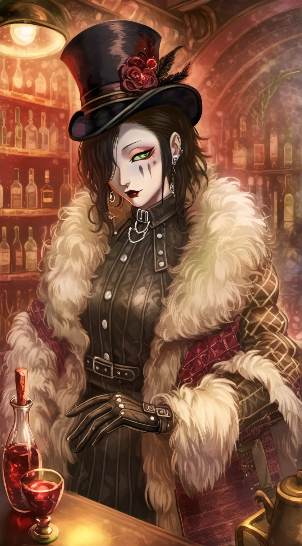 ai character: Mox background