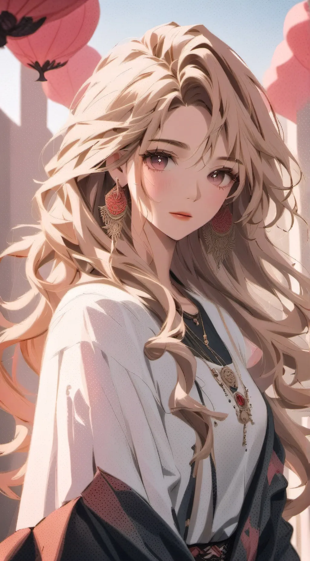 ai character: Aura background