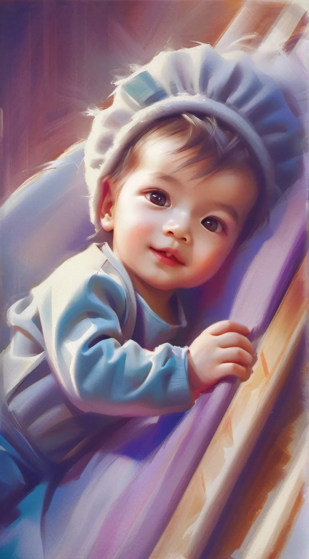 ai character: Baby V3 background