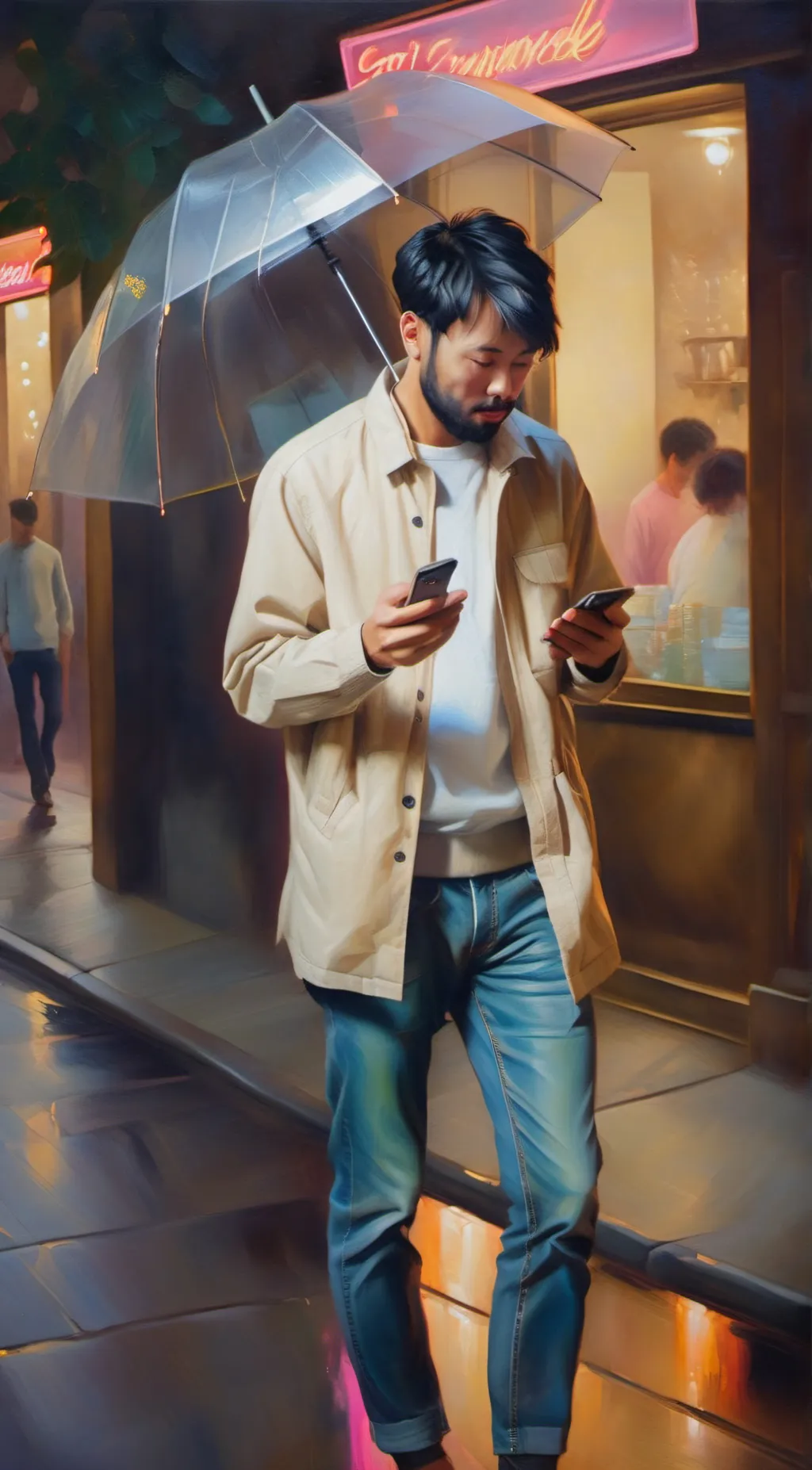 ai character: hejkejebenek3wlenn background