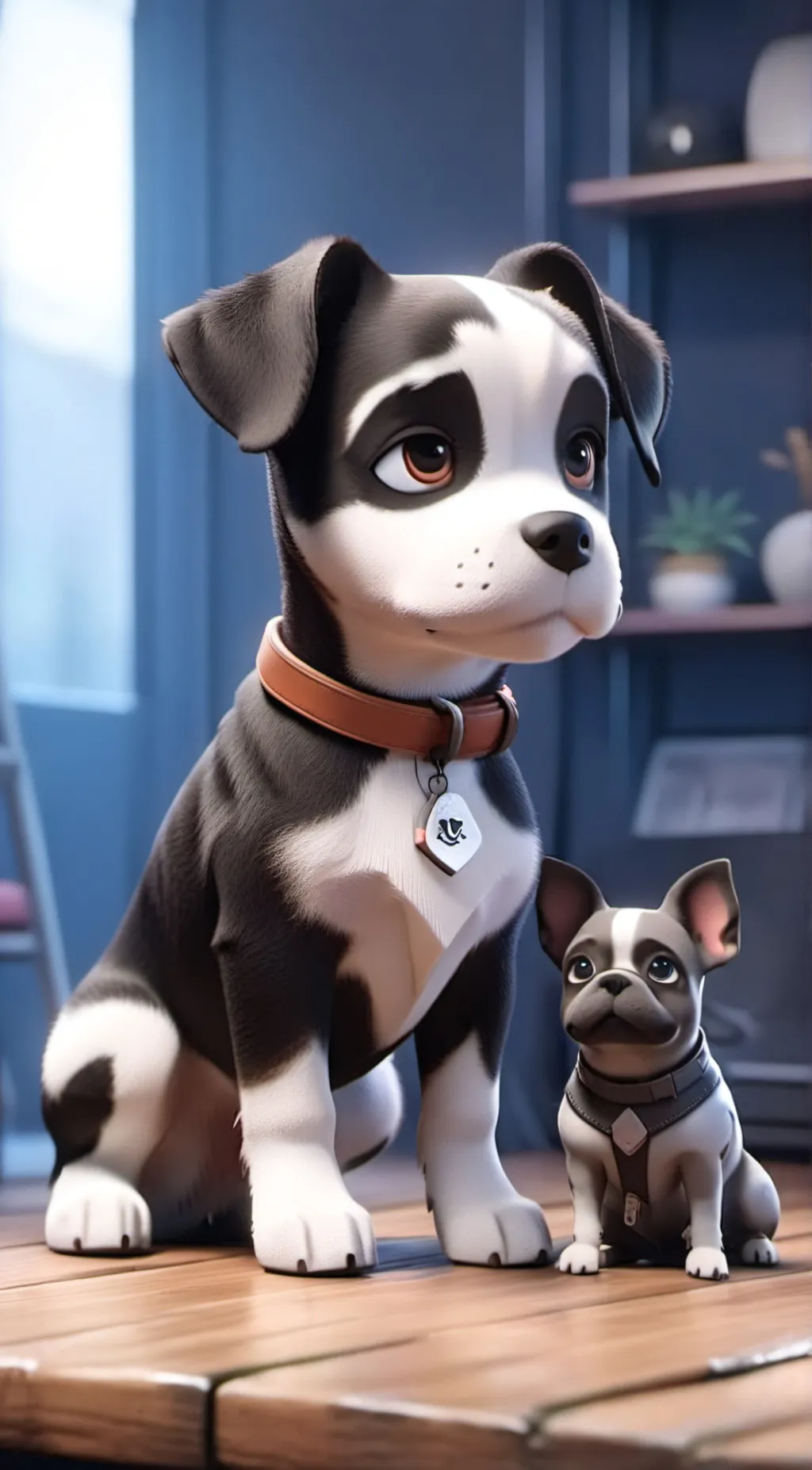 ai character: frickin' fringle background