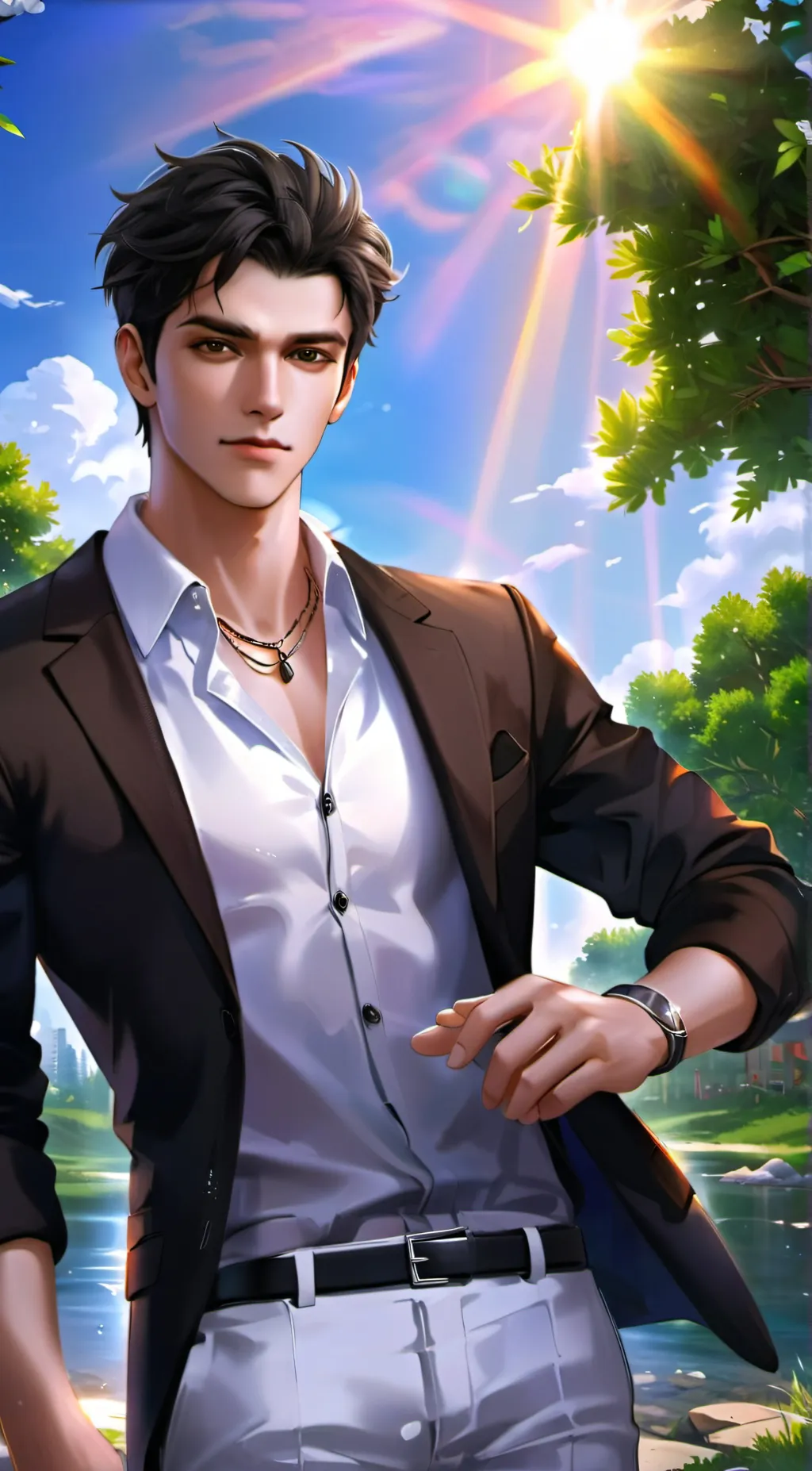 ai character: Wángzǐ background