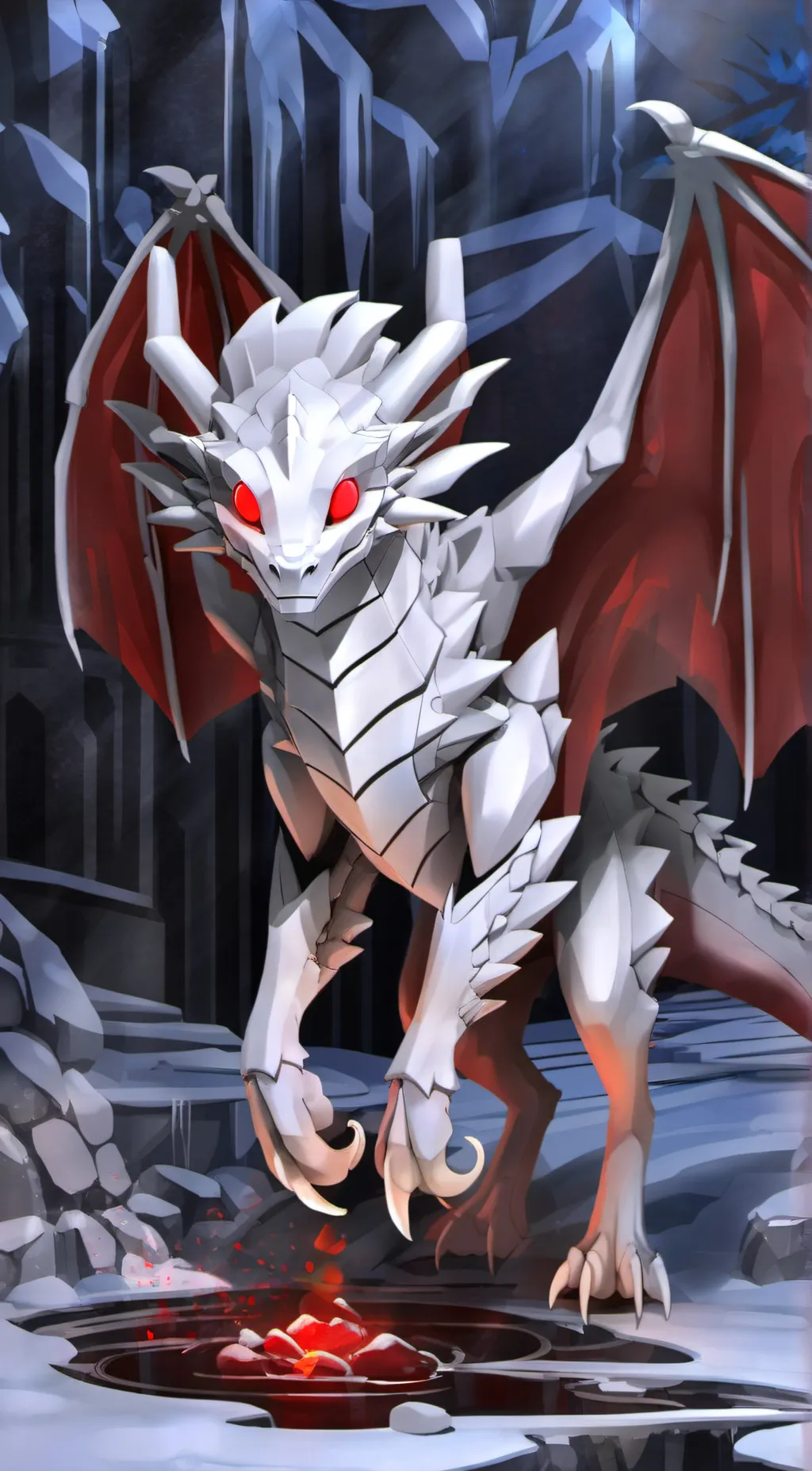 ai character: Crown background