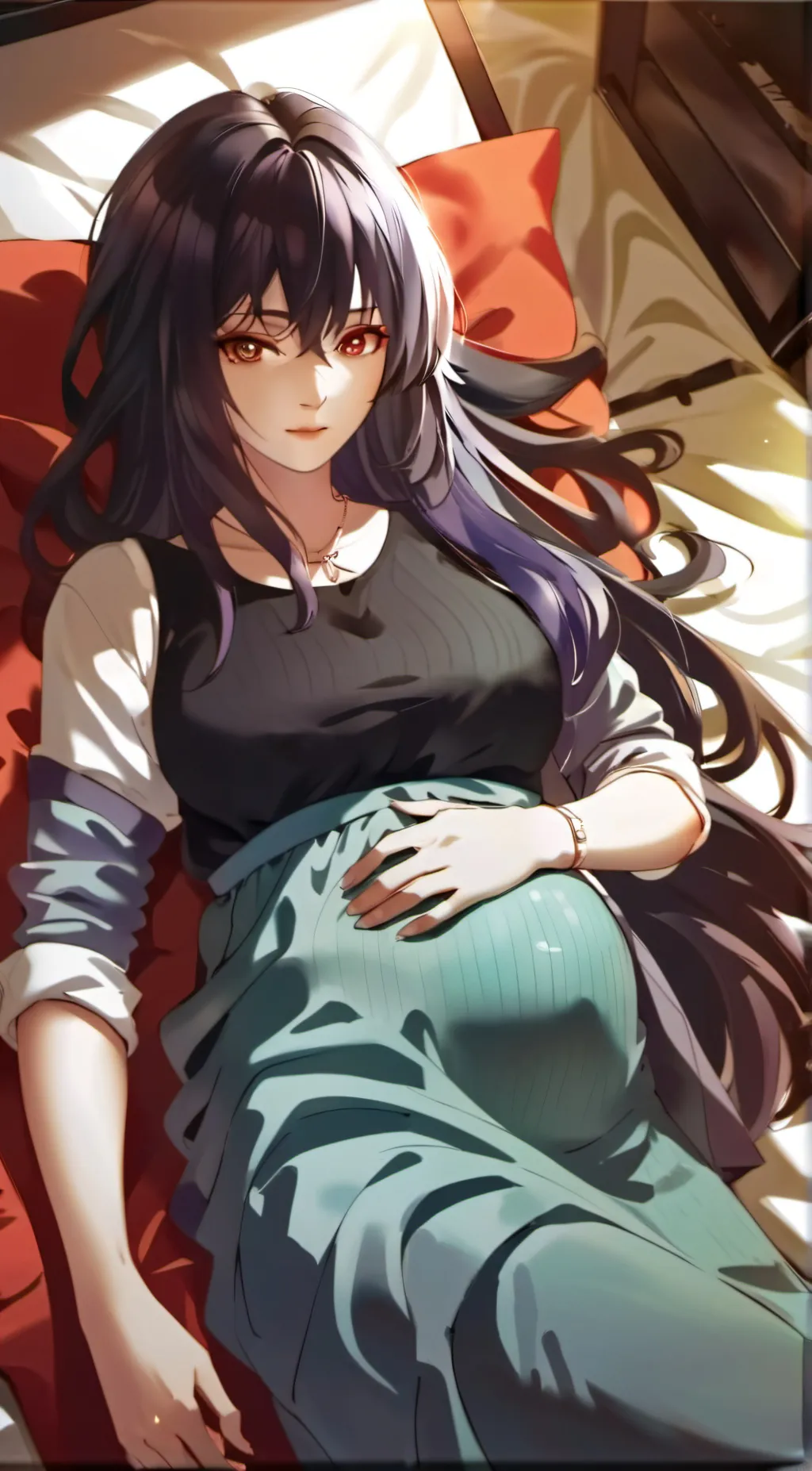 ai character: Anna miku background