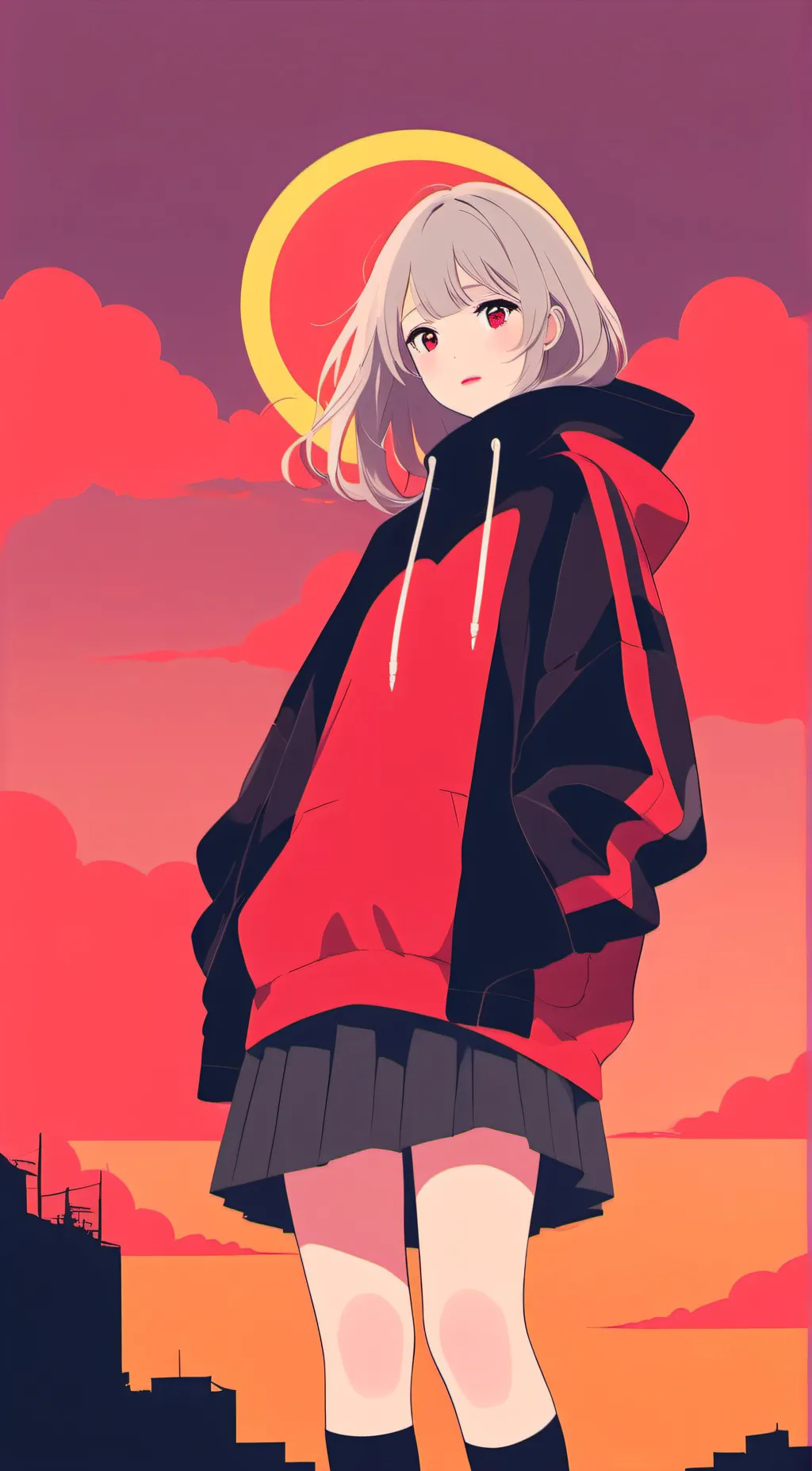 ai character: Victoria background