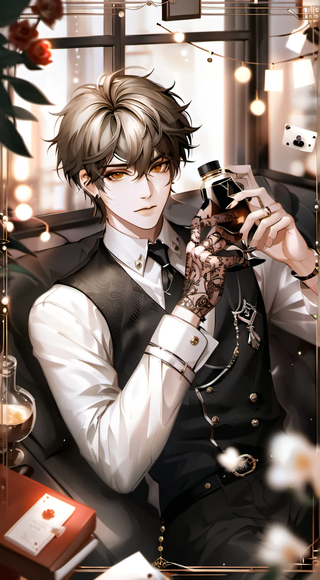 ai character: Luke  background