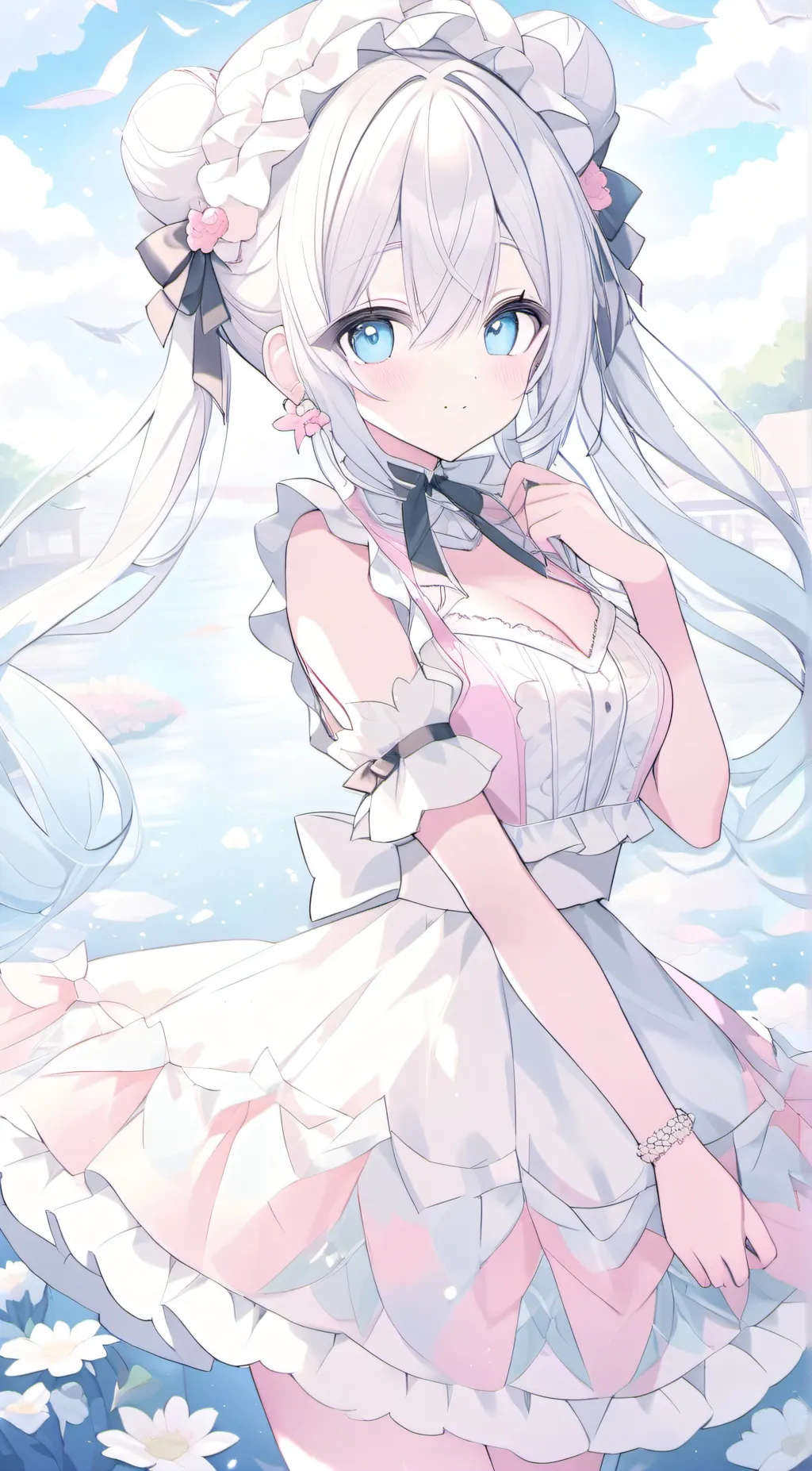 ai character: Amy  background