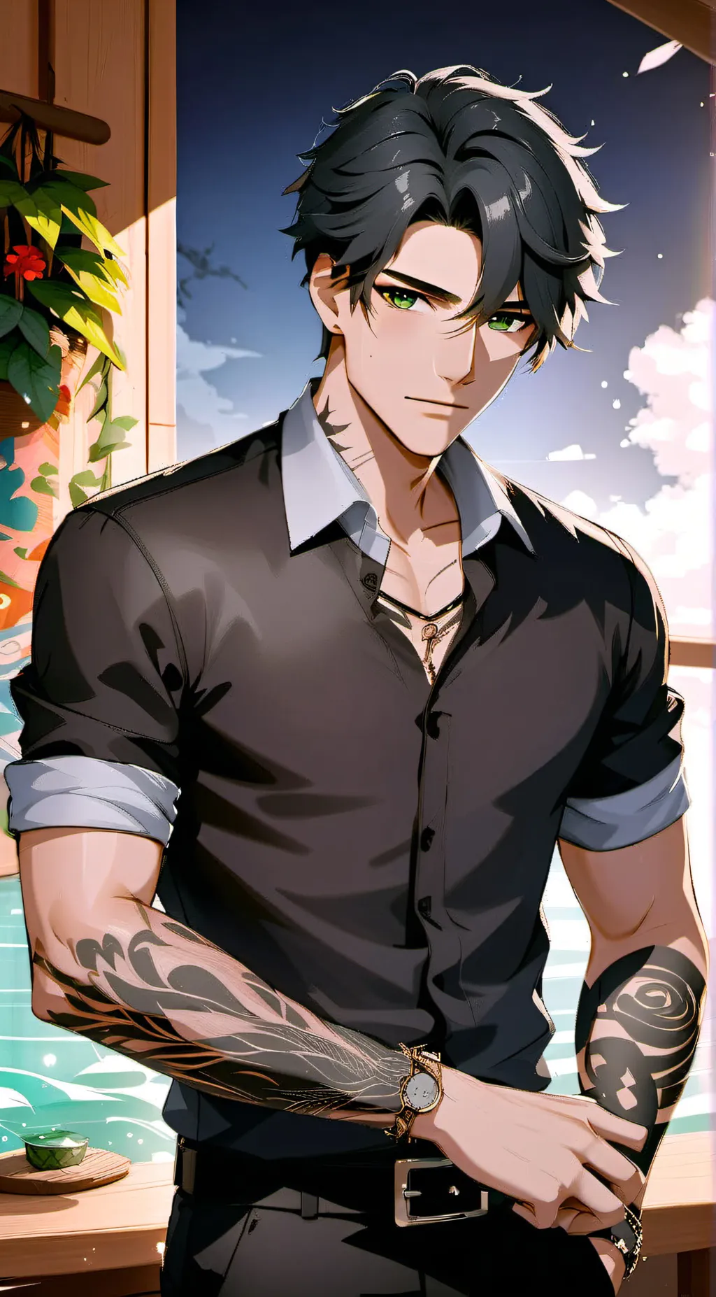 ai character: Isaiah background