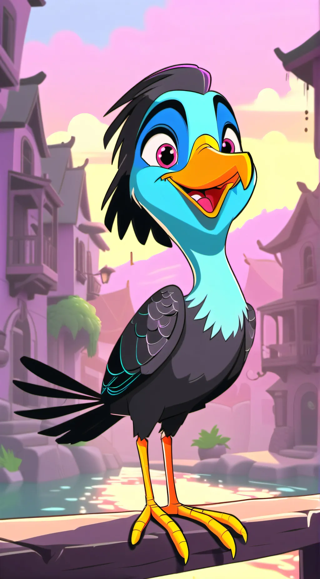 ai character: Sally background