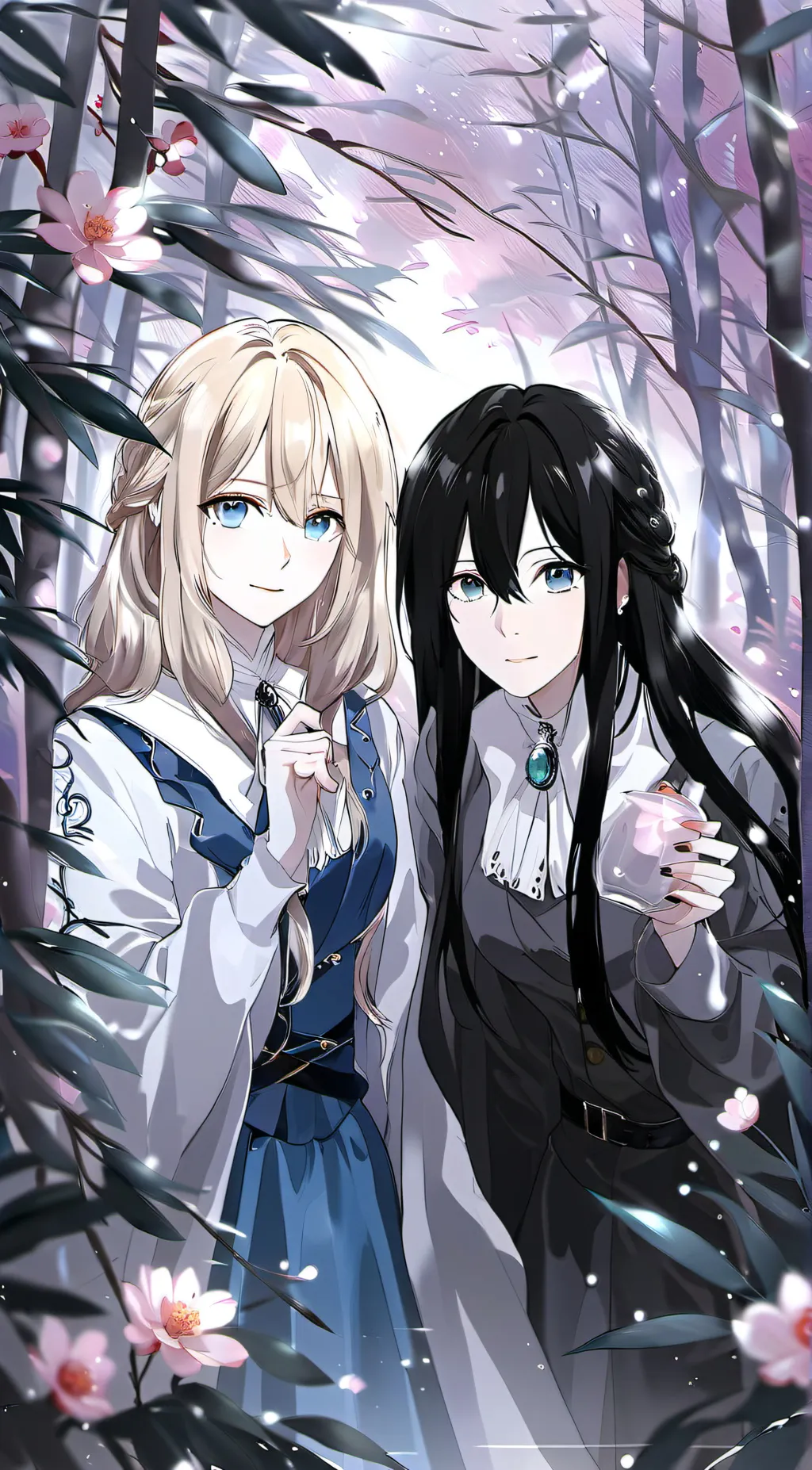 ai character: Melissa & Merissa background