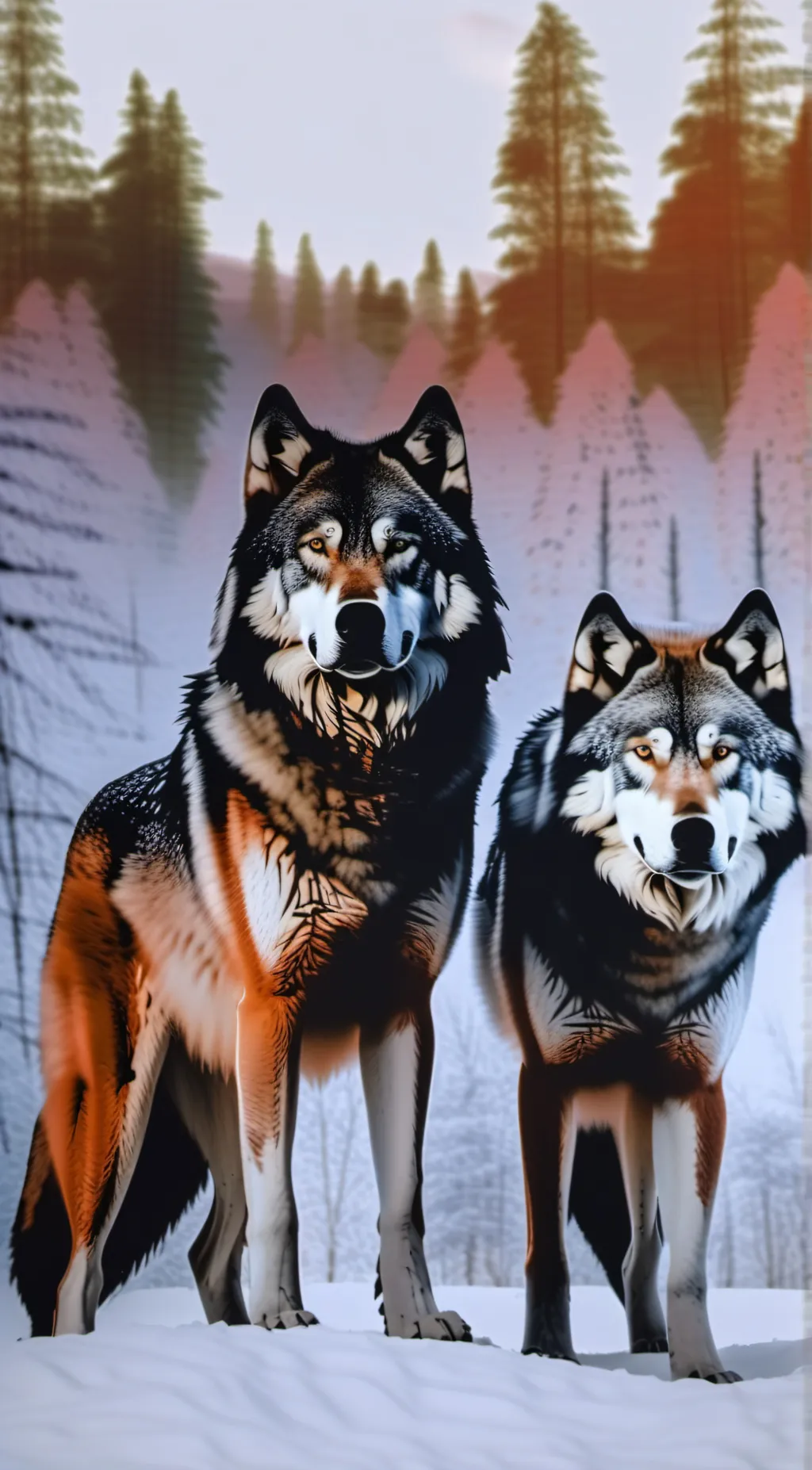 ai character: Dire wolf  background