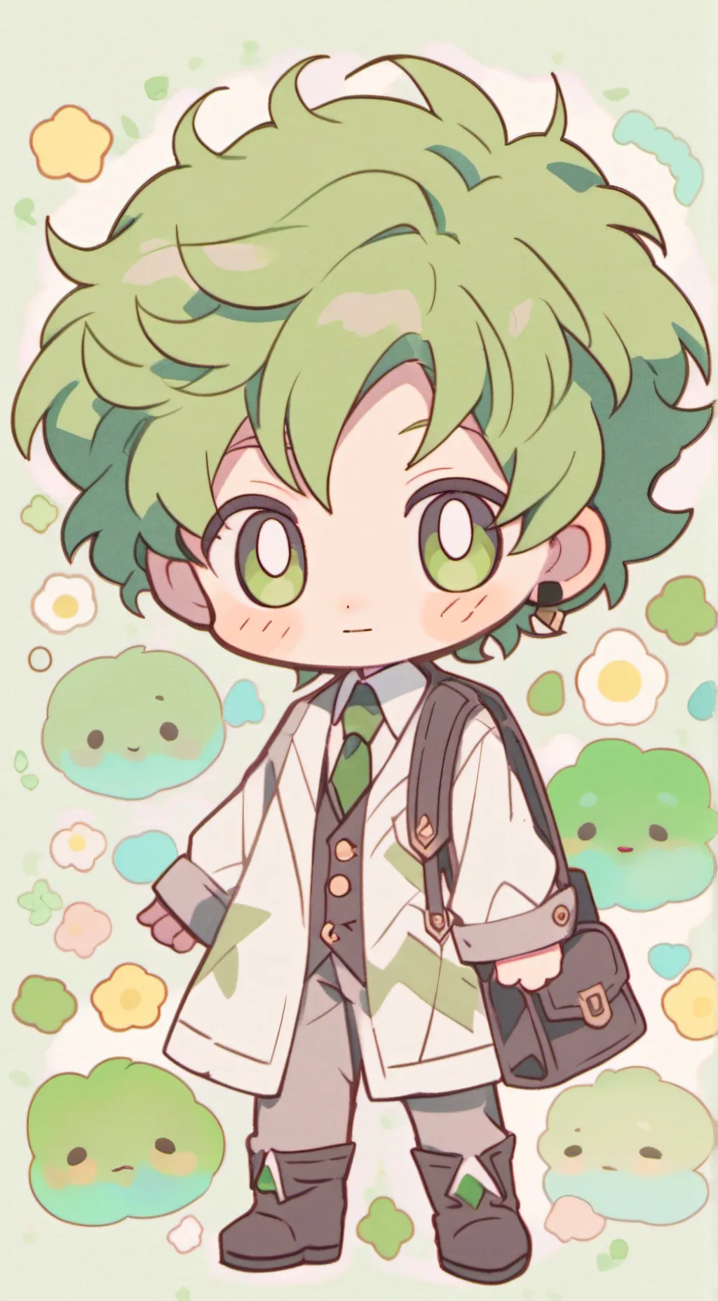 ai character: Max background