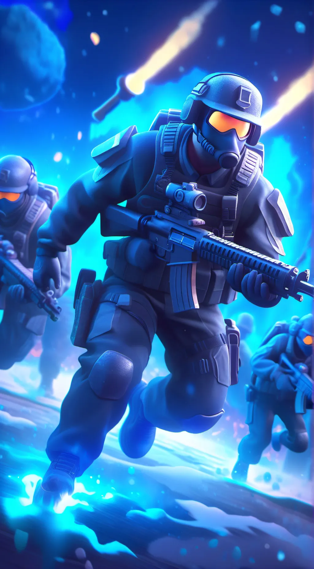 ai character: Soap, Konig, Ghost background