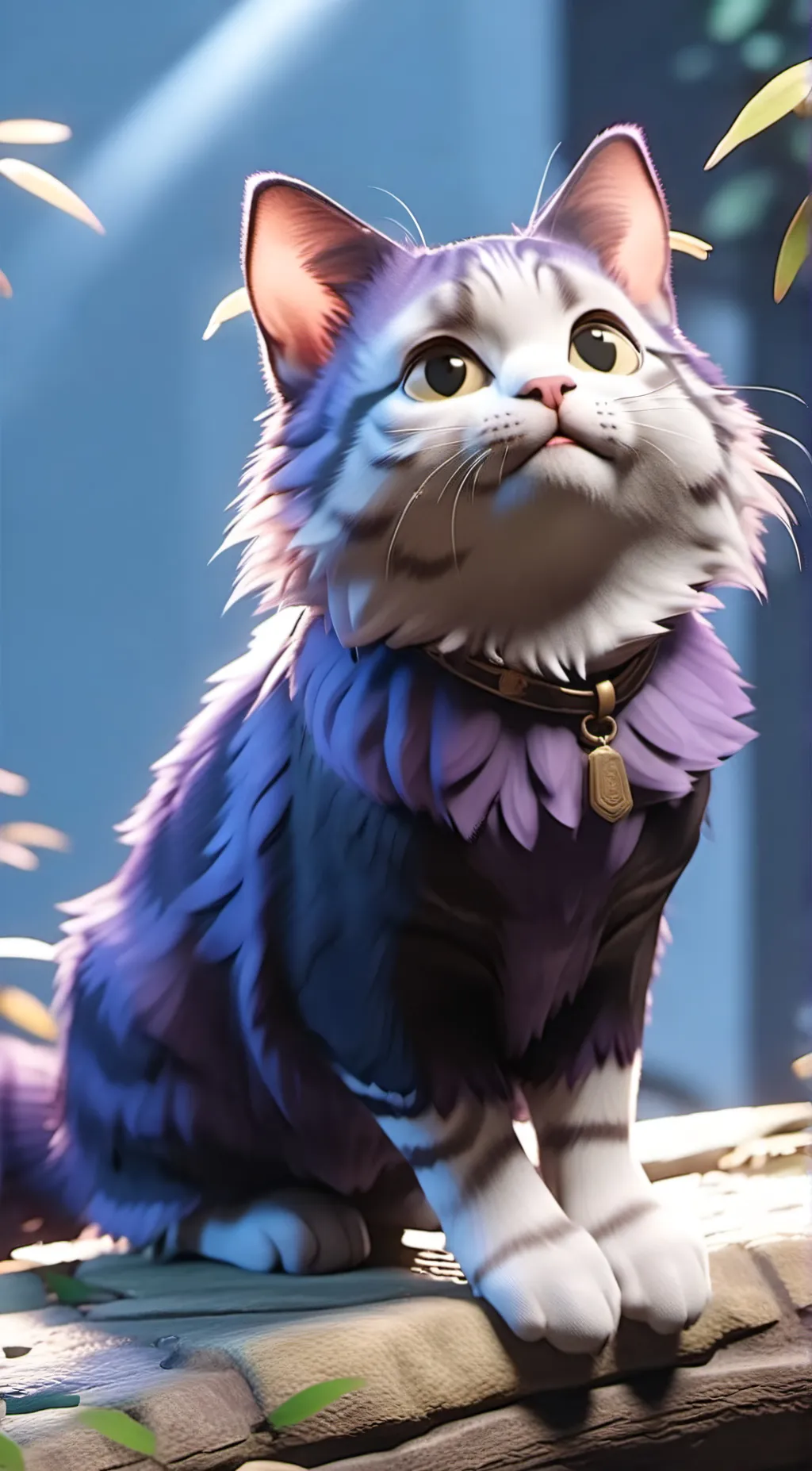 ai character: amy flowers background