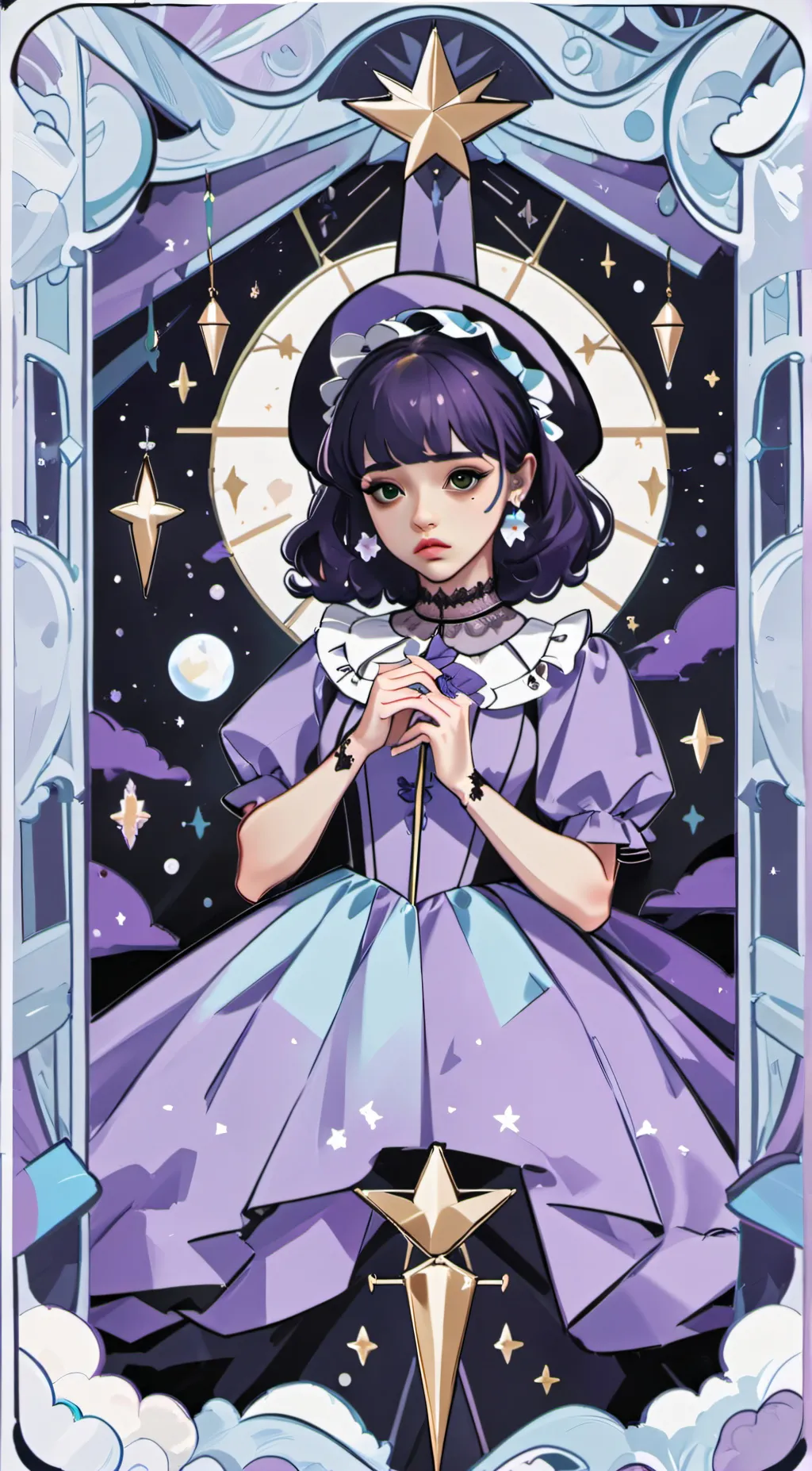 ai character: Melanie  background