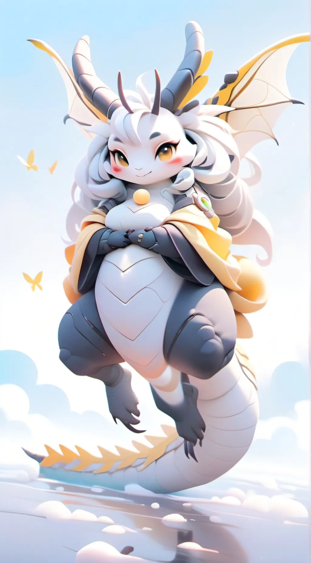 ai character: Honey background