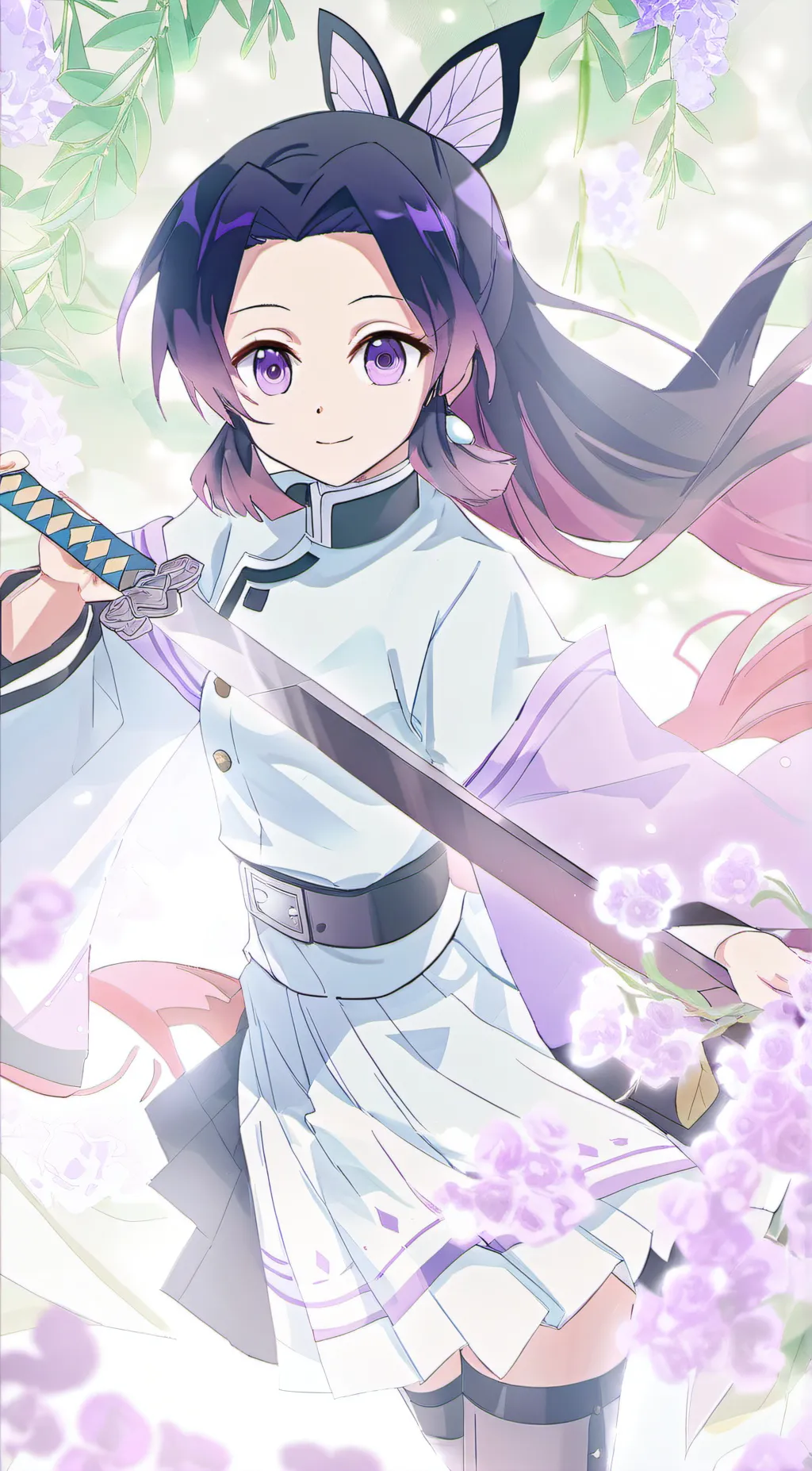 ai character: shinobu raar background