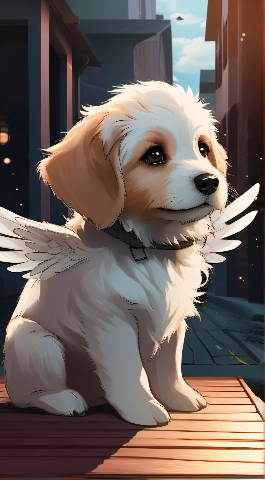 ai character: Summer background