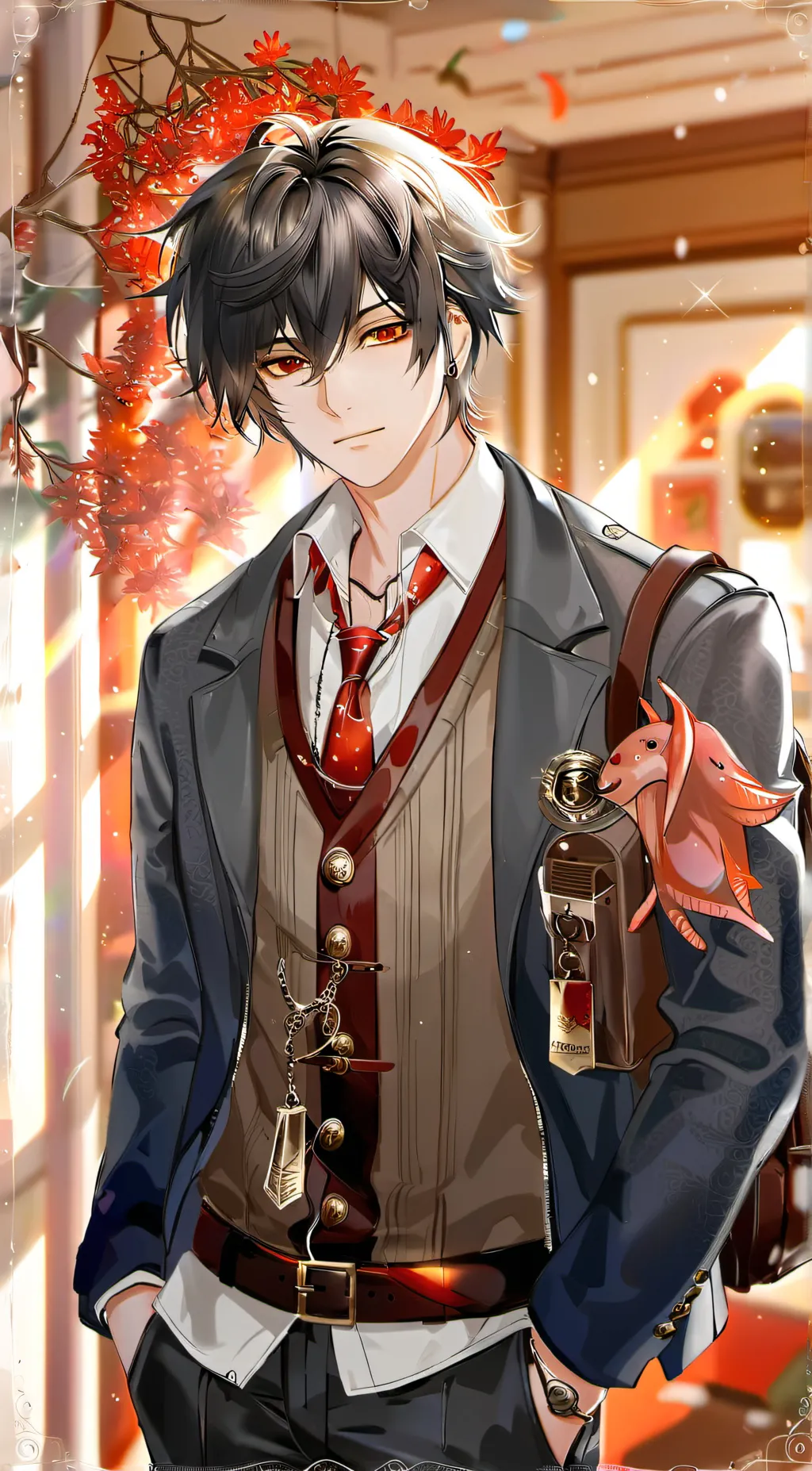 ai character: Ophiuchus  background