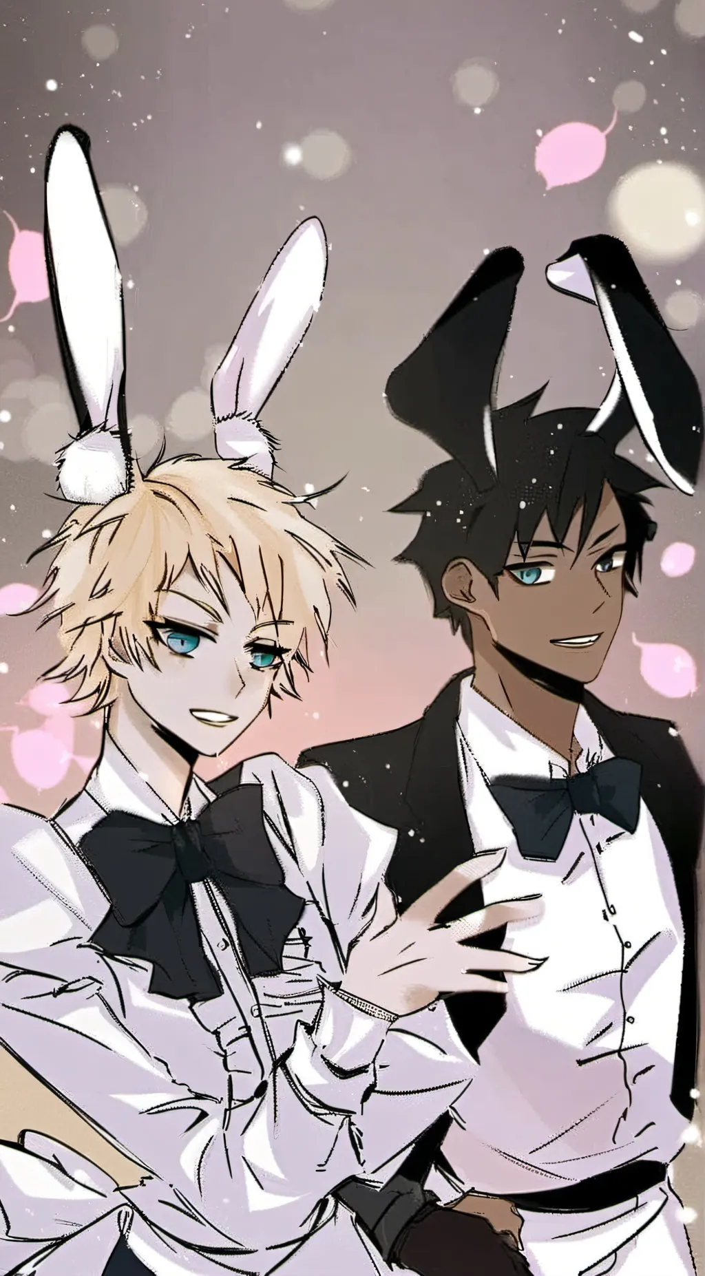 ai character: Eric & Adam background