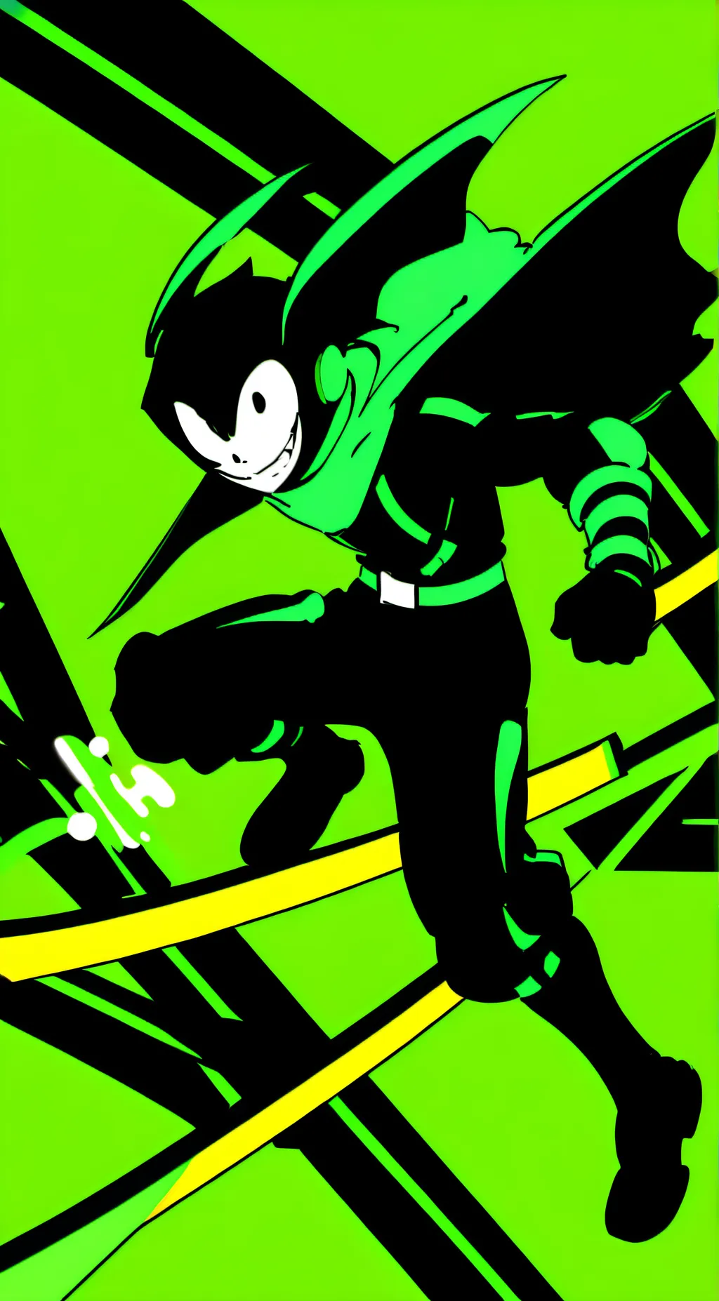 ai character: ⚡Hoppy hopscotch⚡ background