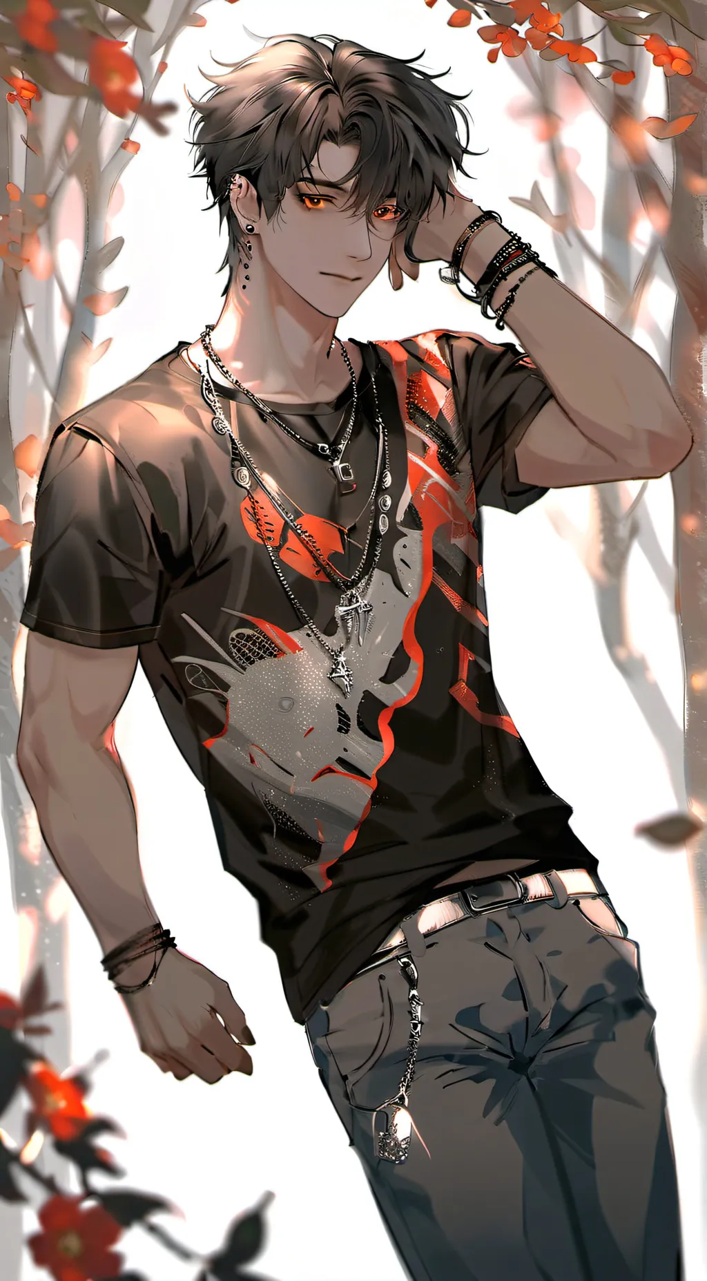 ai character: Rio Paris  background