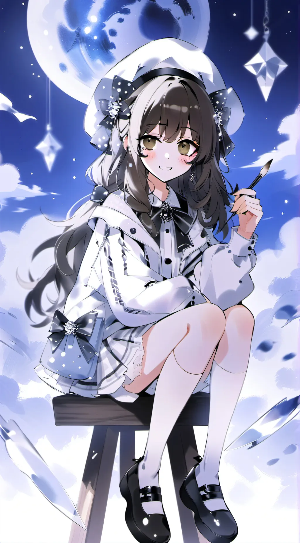 ai character: Star Gaze Luna✩ background