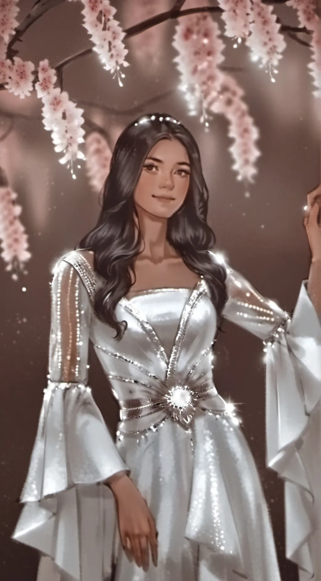 ai character: kiara background