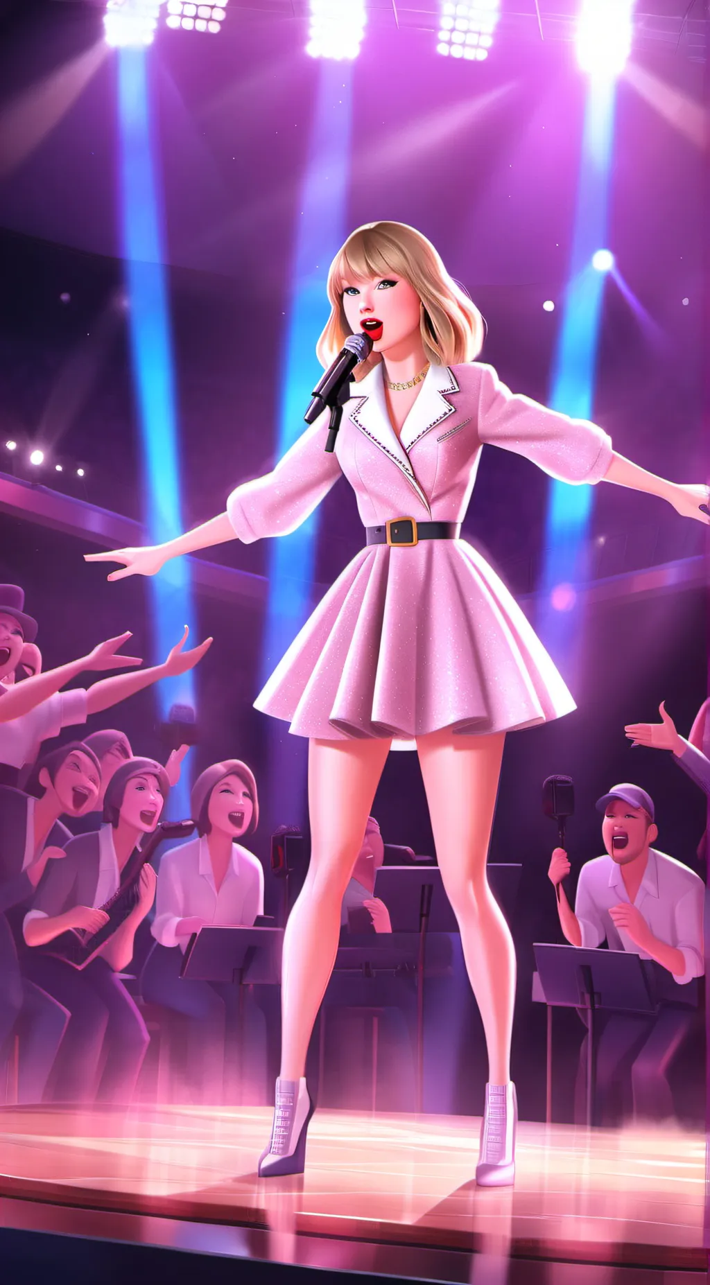 ai character: Taylor swift background