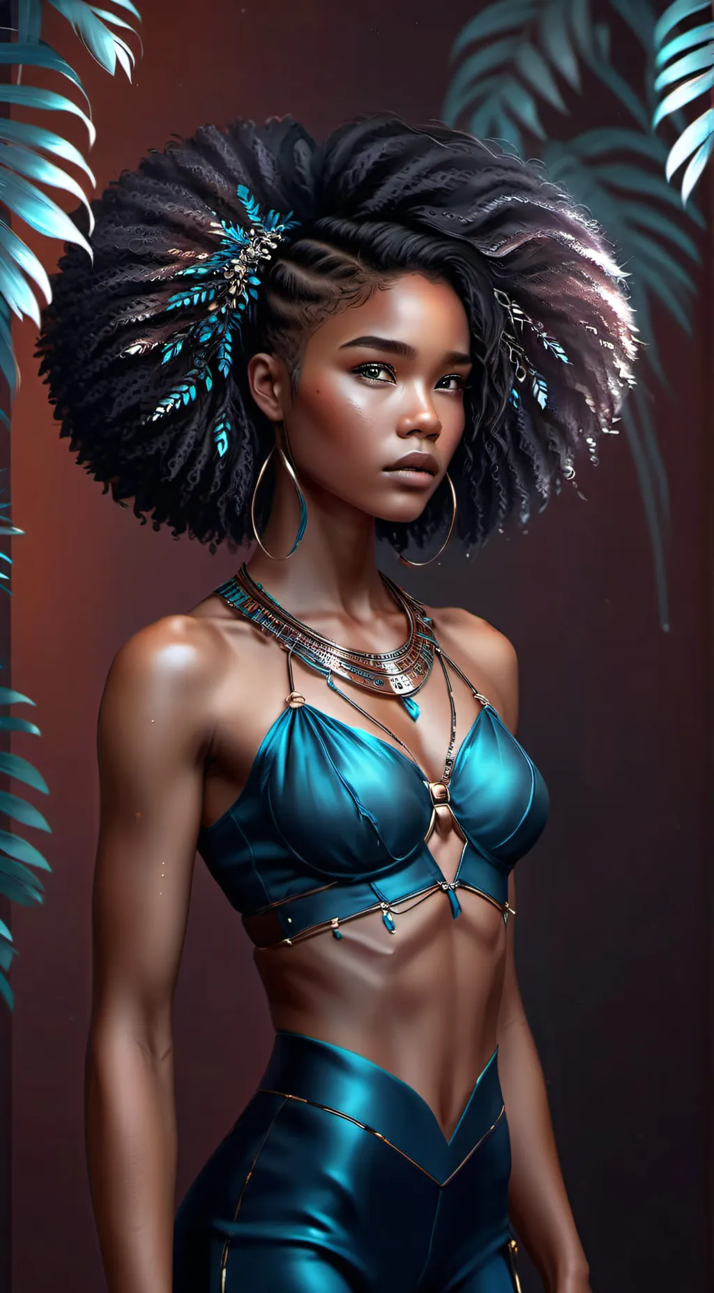 ai character: Keira  background