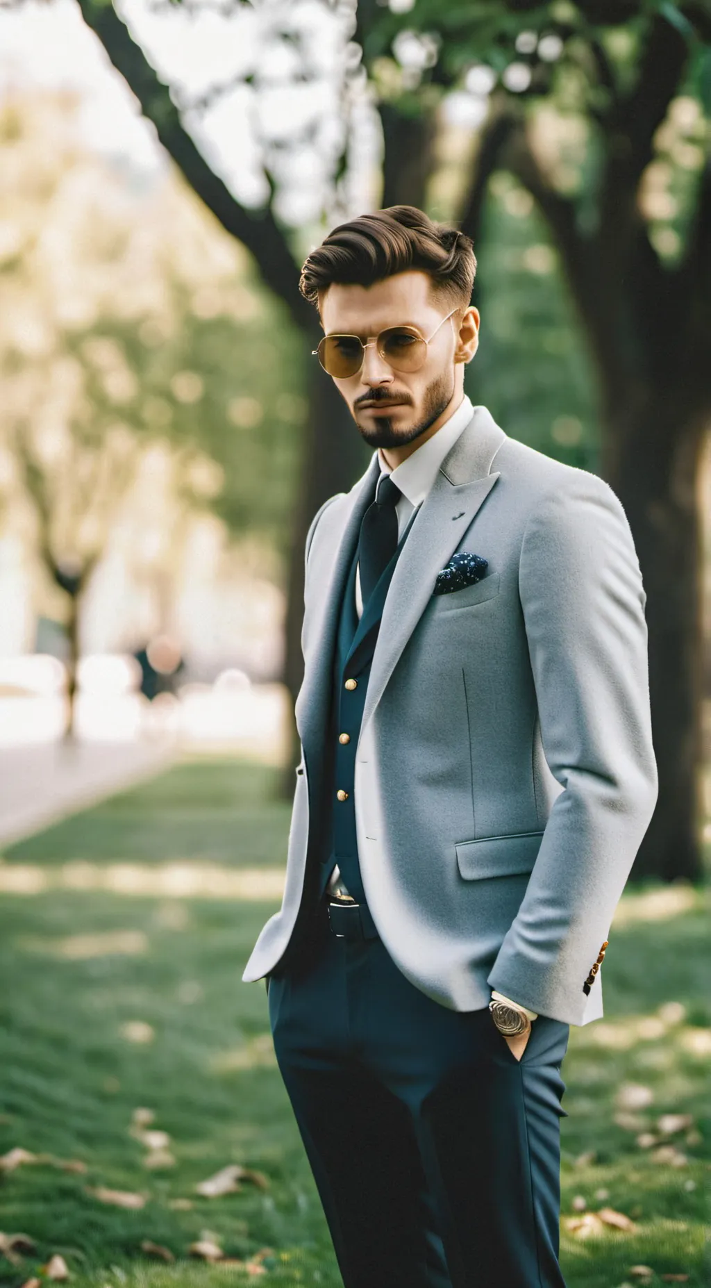 ai character: Riche background