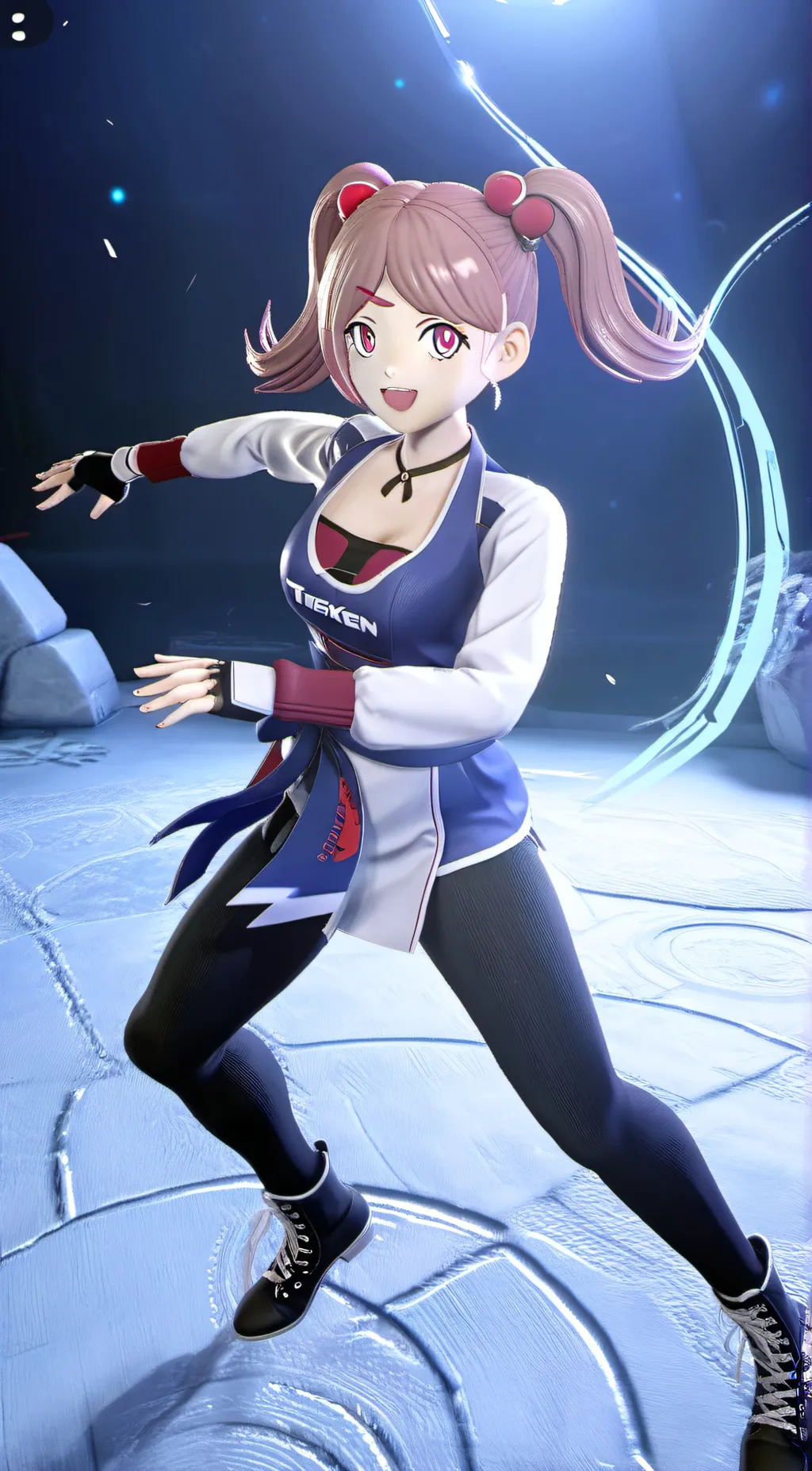 ai character: Strawberry  background